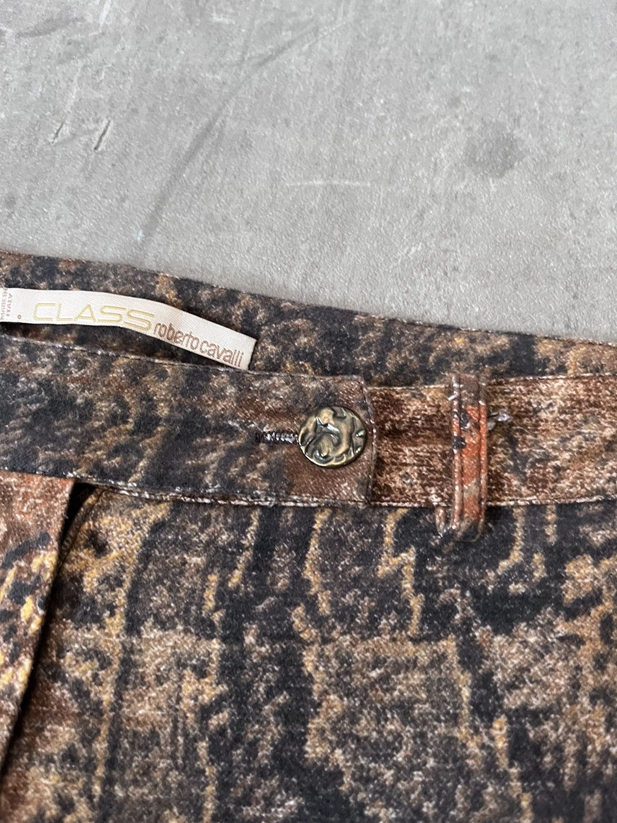 Roberto Cavalli Roberto Cavalli velvet pants 2000s Size 28" / US 6 / IT 42 - 4 Thumbnail