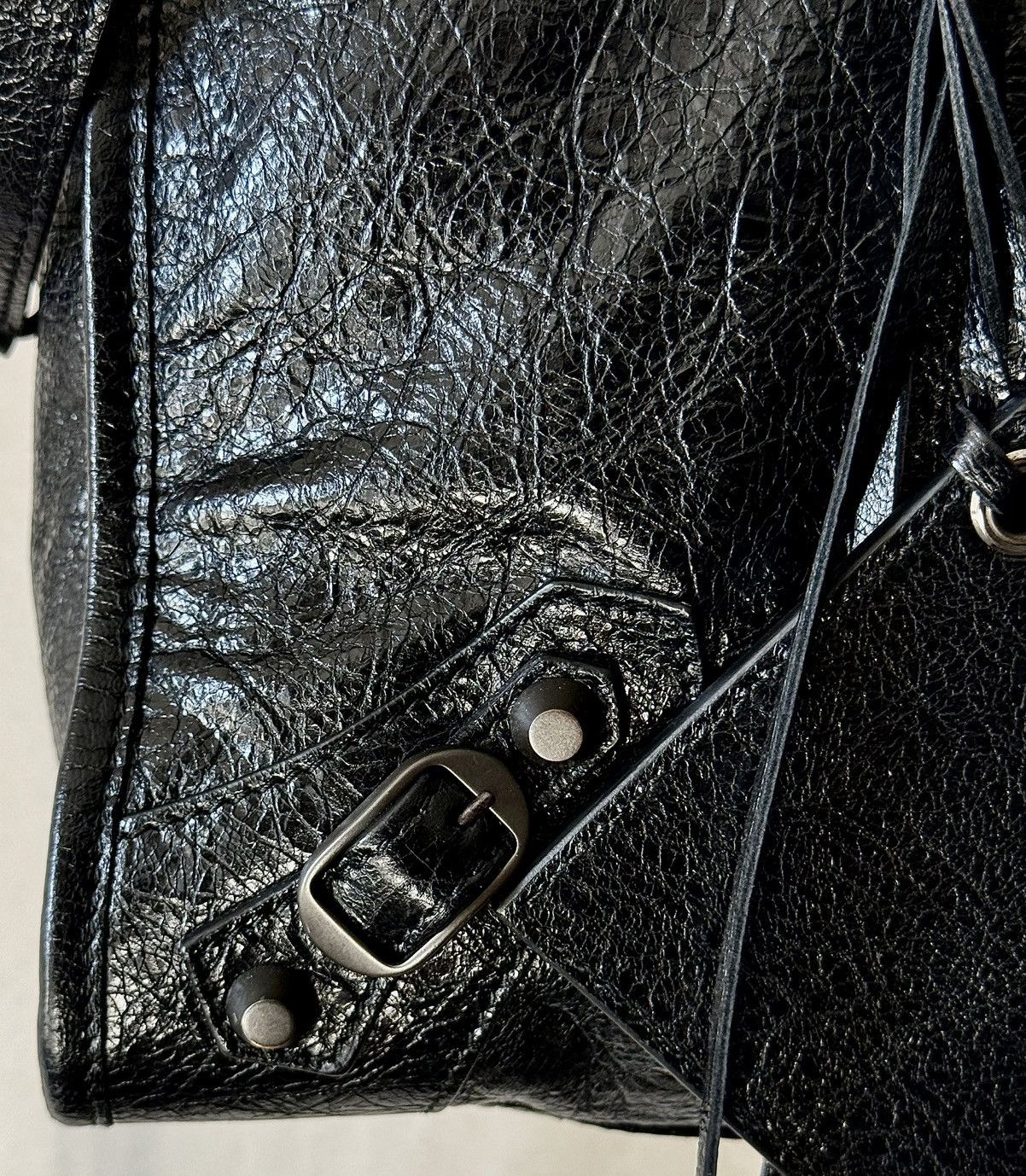 Balenciaga Balenciaga - SS19/22 - Classic Le City Motorcycle - Lambskin Size ONE SIZE - 8 Thumbnail