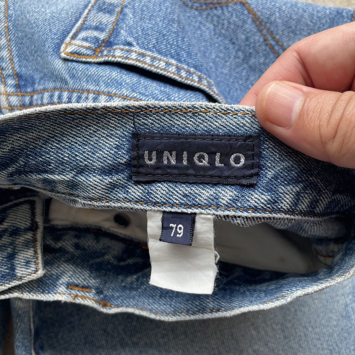 Japanese Brand W29x31.5💥 Vintage Japanese Brand Faded Denim Jeans Pants Size US 29 - 7 Thumbnail