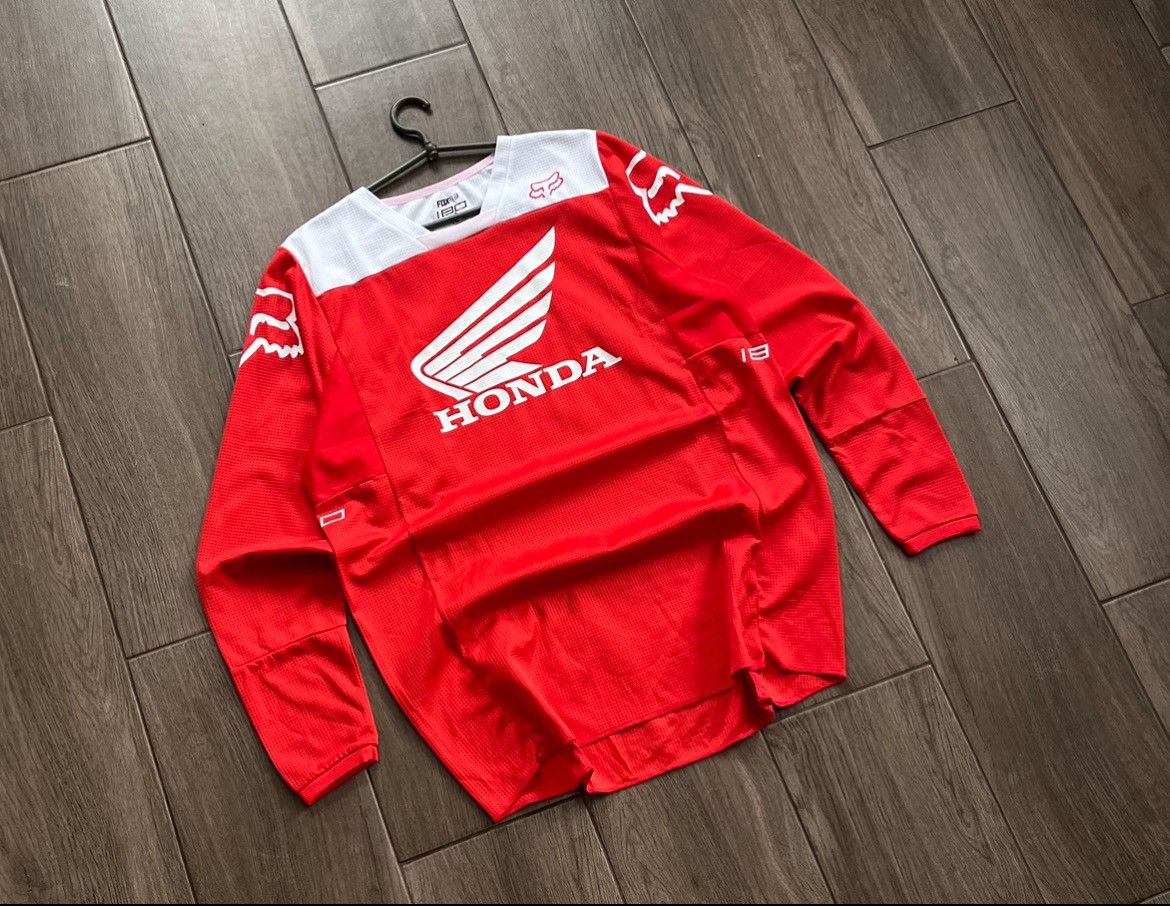VINTAGE 2000s HONDA FOX RACING THE RED RIDERS LONGSLEEVE