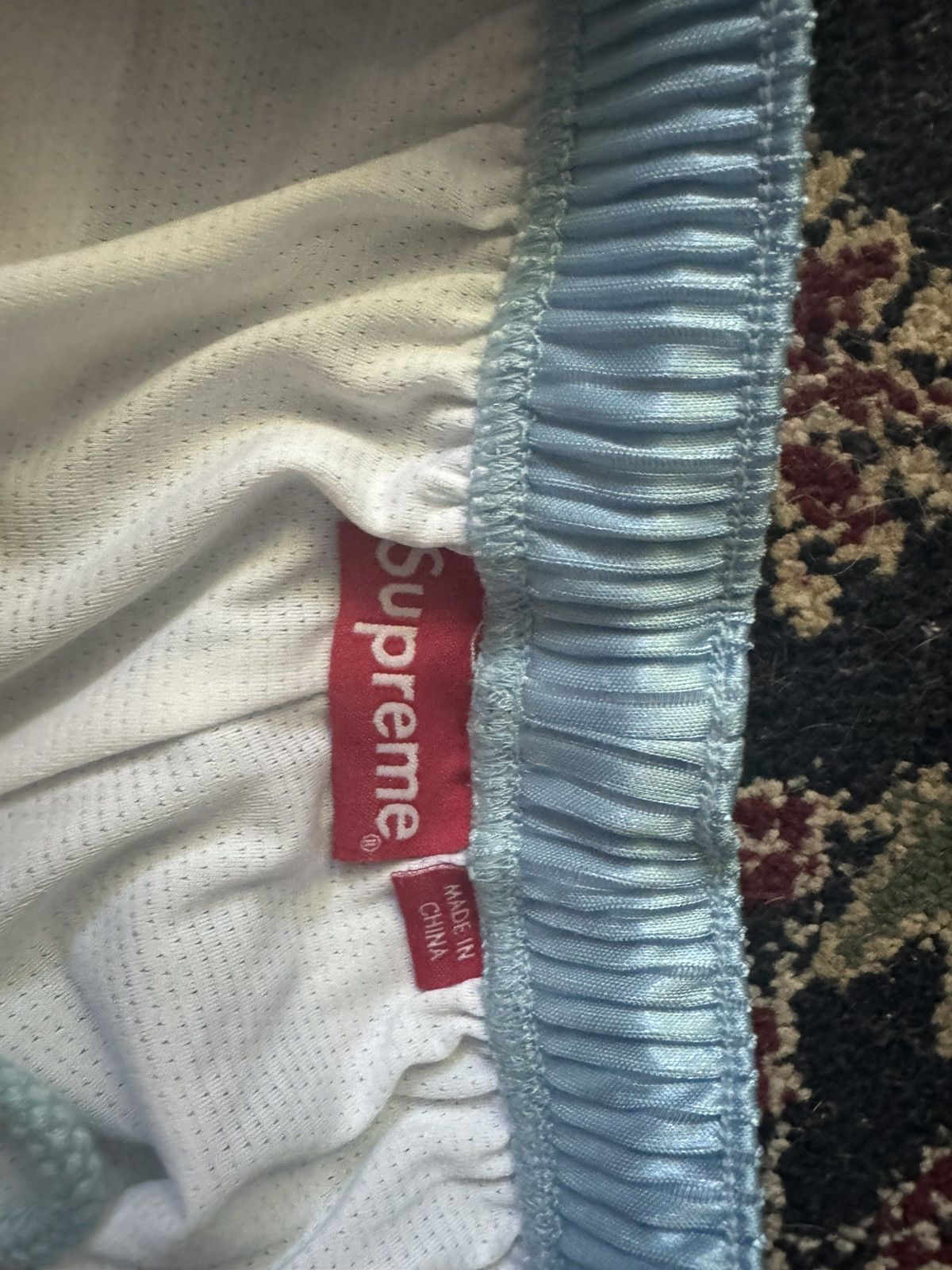 Supreme Supreme Gradient Mesh Stripe Short Size US 31 - 4 Thumbnail