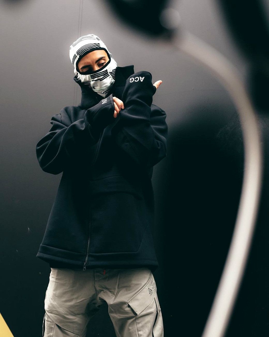 Errolson Hugh Errolson Hugh X NikeLab ACG Fleece Zip Hoody Jacket Black XL Size US XL / EU 56 / 4 - 12 Thumbnail