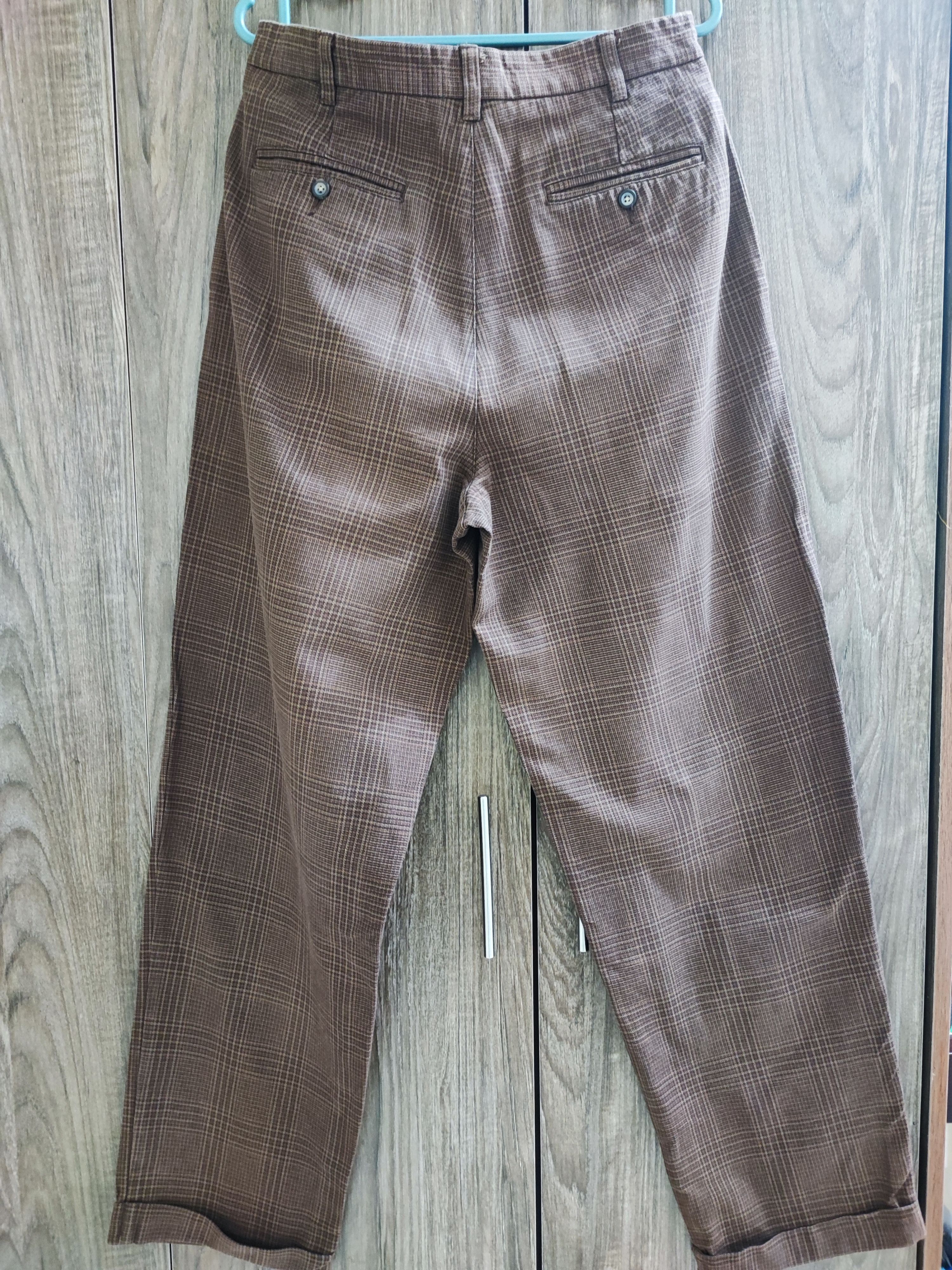Tommy Hilfiger × Vintage Rare!! Vintage 90's Men Tartan / Plaid Pants Size US 32 / EU 48 - 6 Thumbnail