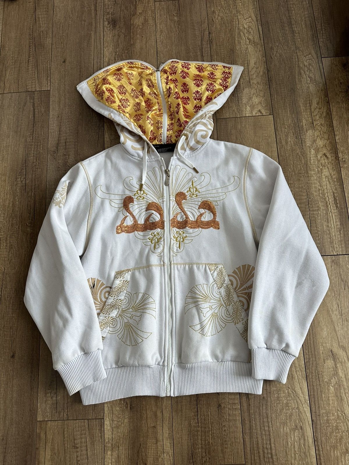Damani Dada Damani Dada Vintage Y2K Zip Hoodie 90s Size US S / EU 44-46 / 1 - 1 Thumbnail