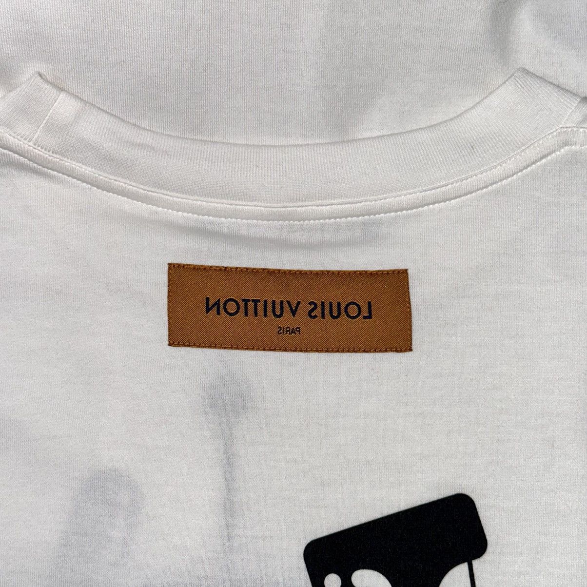 Louis Vuitton UNISEX LOUIS VUITTON X VIRGIL FLOATING LOGO TEE SIZE SMALL Size US S / EU 44-46 / 1 - 4 Thumbnail
