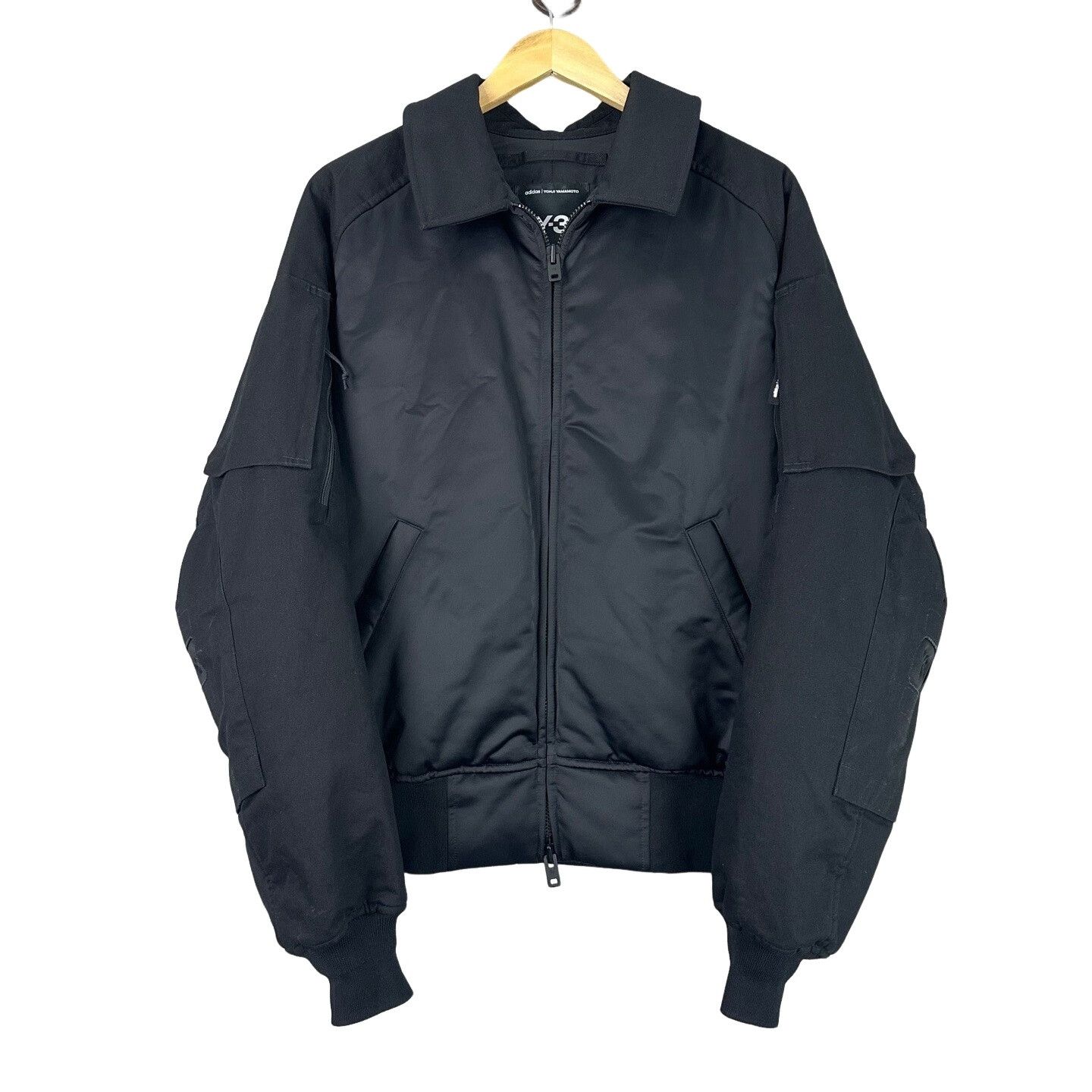 Y-3 Y-3 Twill Paneled Bomber Jacket Size S Size US S / EU 44-46 / 1 - 1 Thumbnail