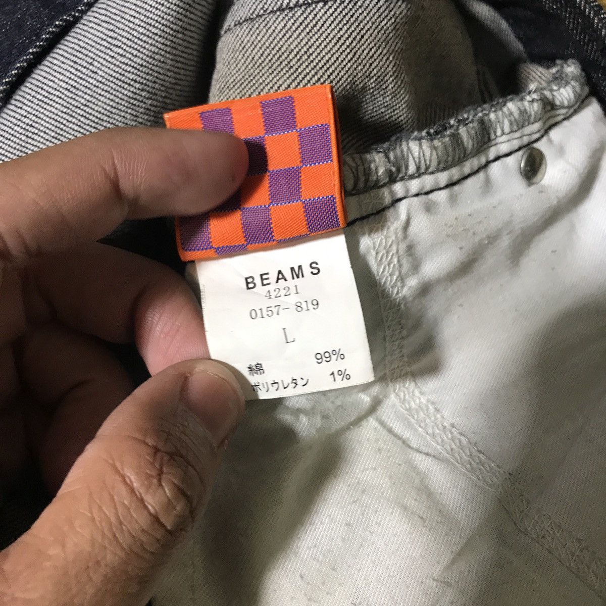 Beams Japan × Beams Plus × Japanese Brand BEAMS JAPAN INDIGO DENIM STRAIGHT Size US 30 / EU 46 - 13 Thumbnail