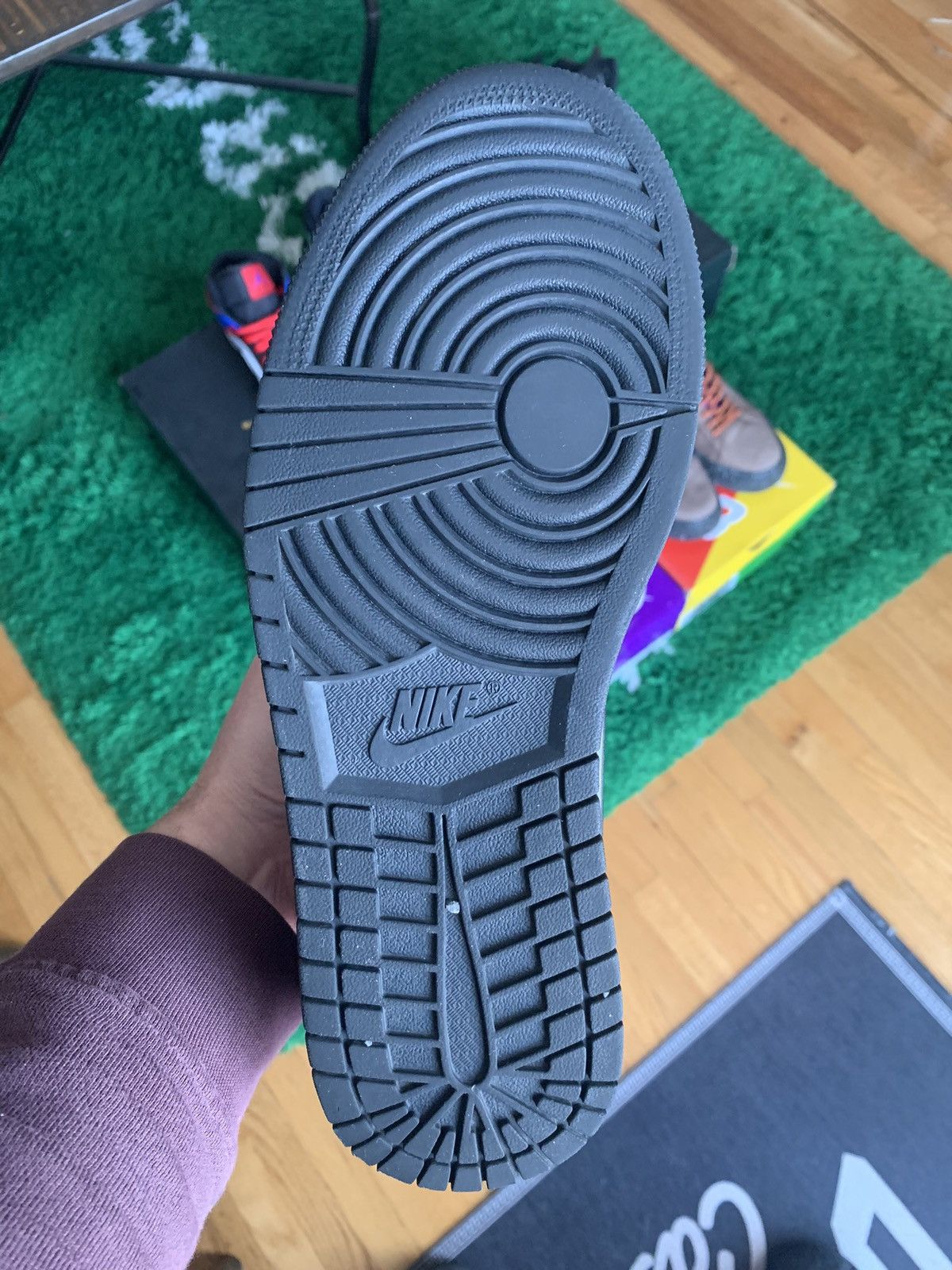 Jordan Brand × Nike Jordan 1 Mid Top 3 Size US 10 / EU 43 - 6 Thumbnail