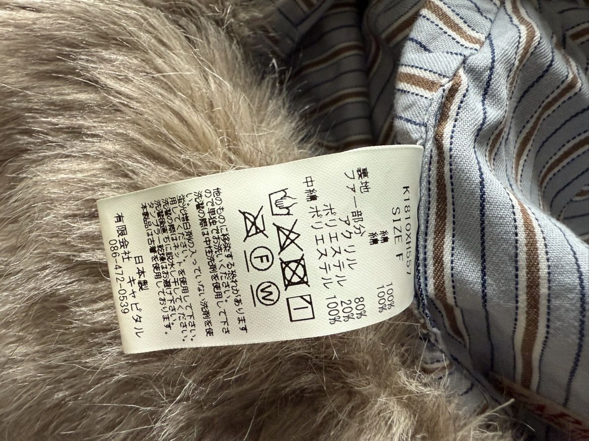 Kapital Kapital denim fur hat Size ONE SIZE - 5 Thumbnail