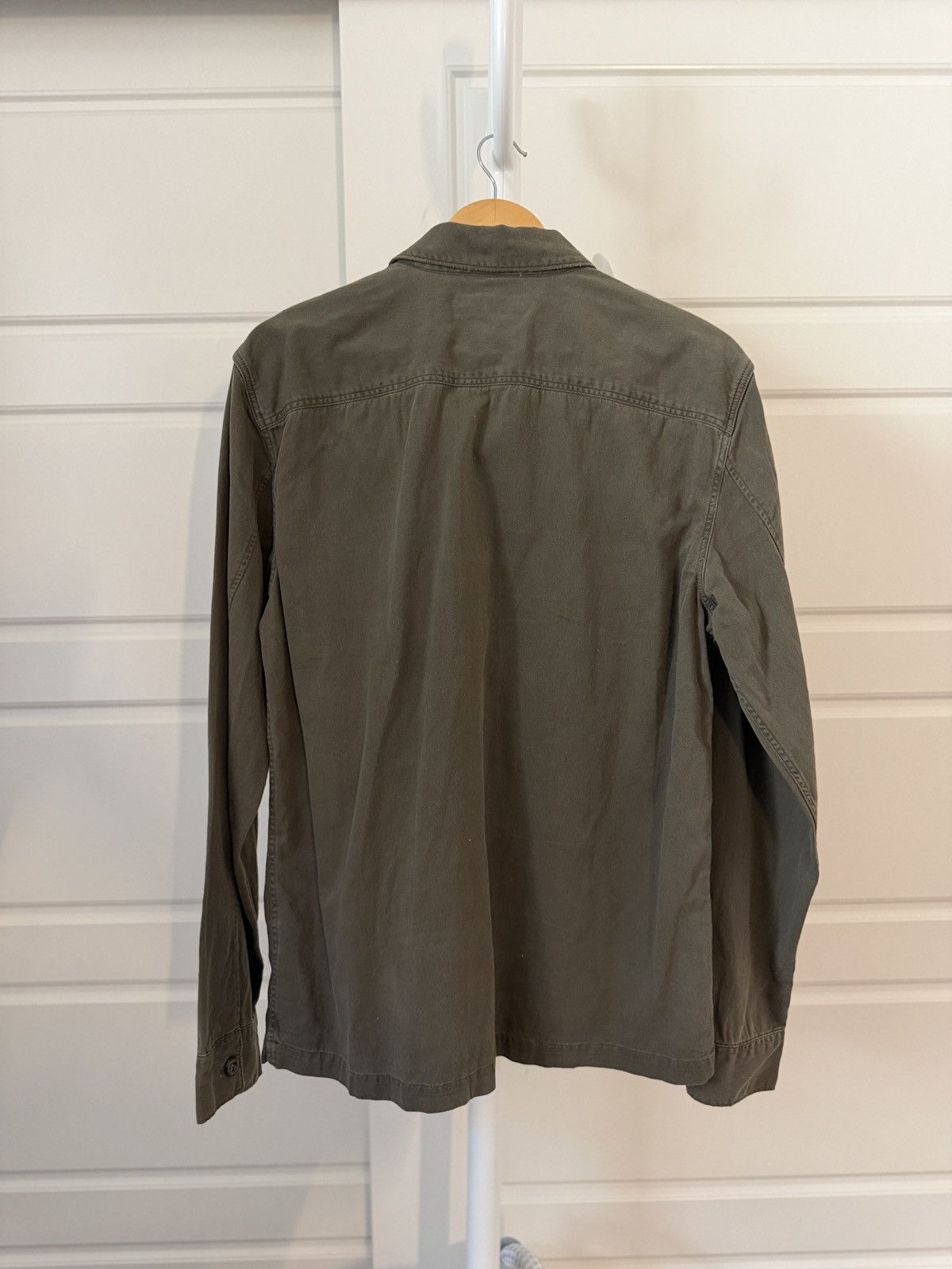 Allsaints Allsaints Green Button Up Shirt Size US L / EU 52-54 / 3 - 3 Thumbnail