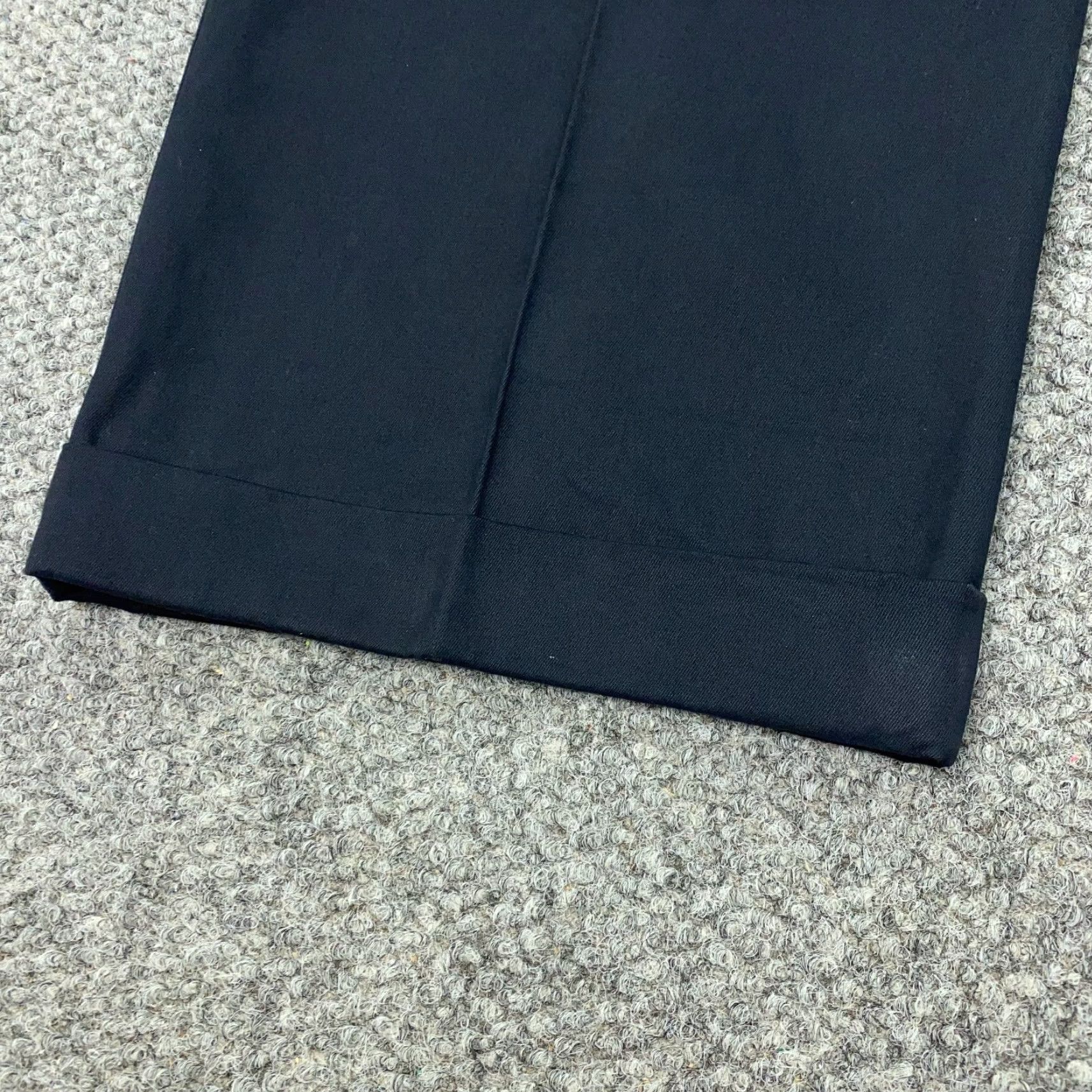 Vintage VINTAGE Hiltl Pants Mens Size 40/38 Blue Pleated Cuffed Trouser 29" Inseam Business NWT Size US 39 - 4 Thumbnail