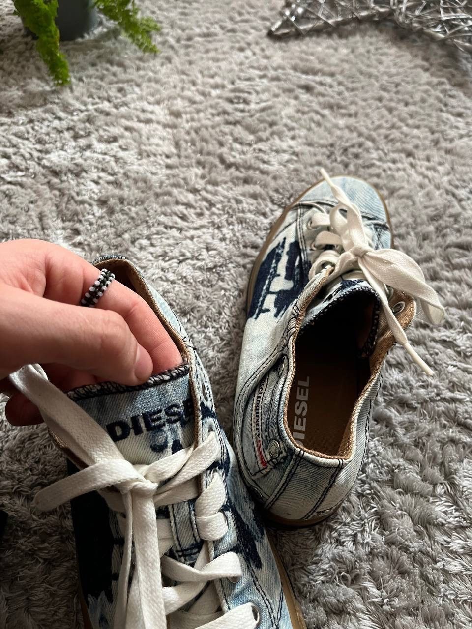 Diesel × Vintage Diesel Sneakers Streetwear Vintage Avant Garde Archive Rare Size US 8.5 / IT 38.5 - 5 Thumbnail