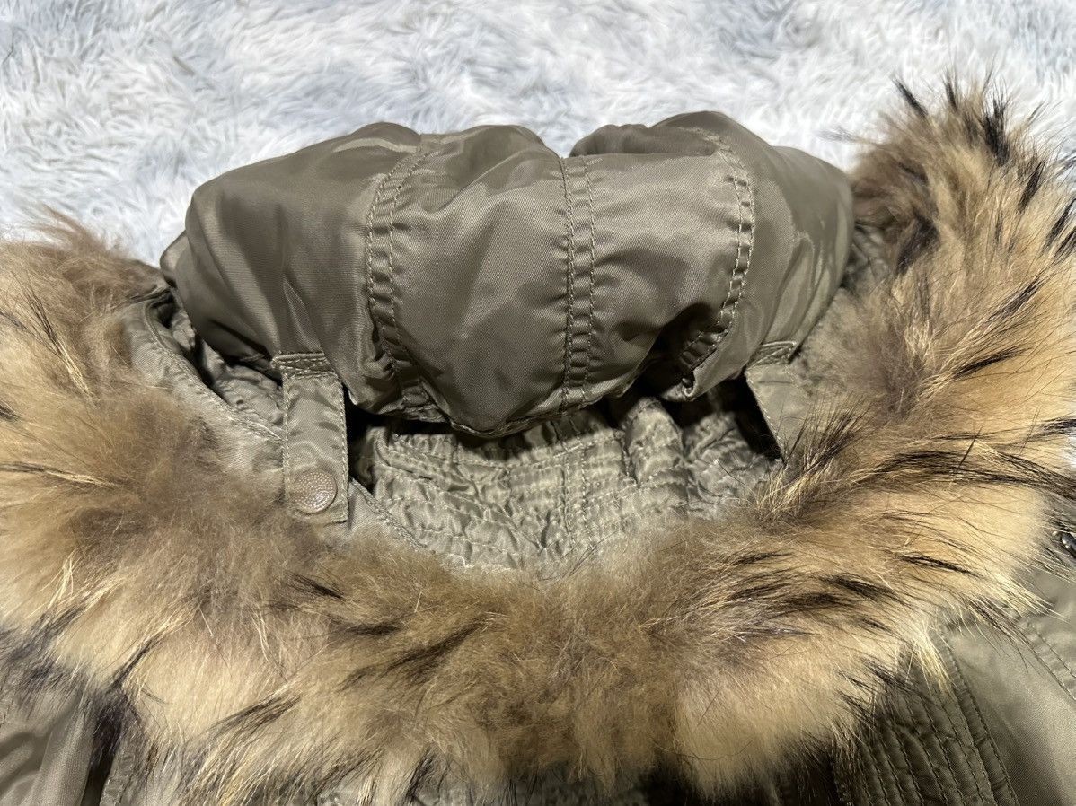 GOA 🔥Y2K Archived Goa Raccoon Fur Parka Military Jacket Vkei Size US L / EU 52-54 / 3 - 10 Thumbnail