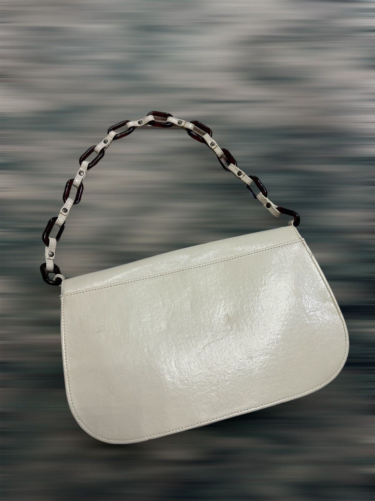 Japanese Brand × Tsumori Chisato × Vintage TSUMORI CHISATO LEATHER BAG BY ISSEY MIYAKE SLING BAG Size ONE SIZE - 2 Thumbnail