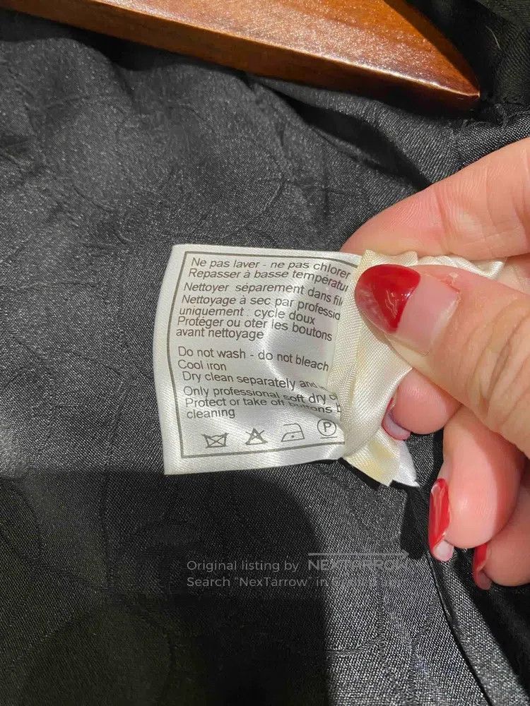 Chanel Chanel 03c black and white fine glitter plaid jacket Size XS / US 0-2 / IT 36-38 - 7 Thumbnail
