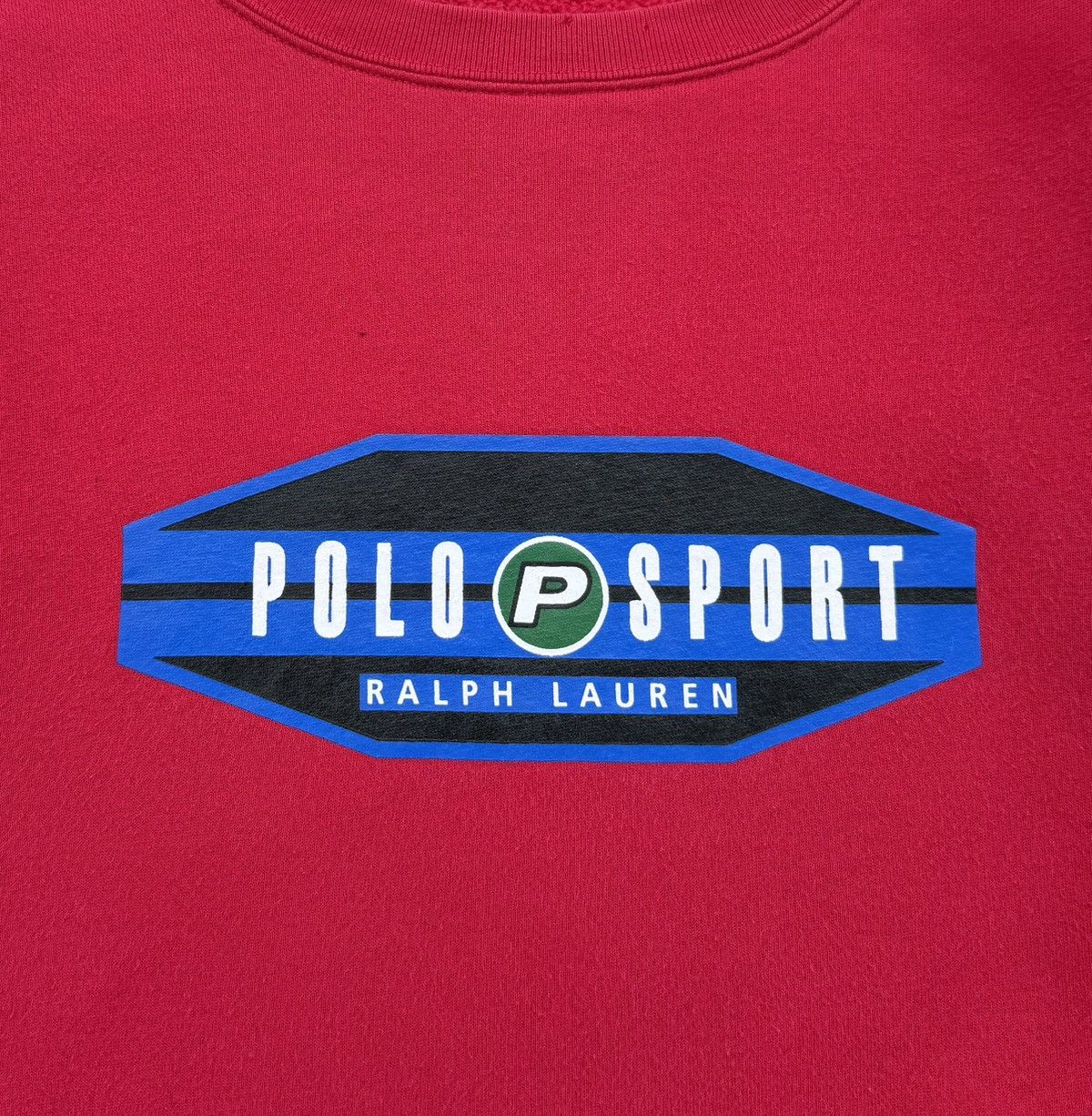Polo Ralph Lauren Vintage 90s Polo Sport Ralph Lauren Spellout Sweatshirt Size US L / EU 52-54 / 3 - 7 Thumbnail