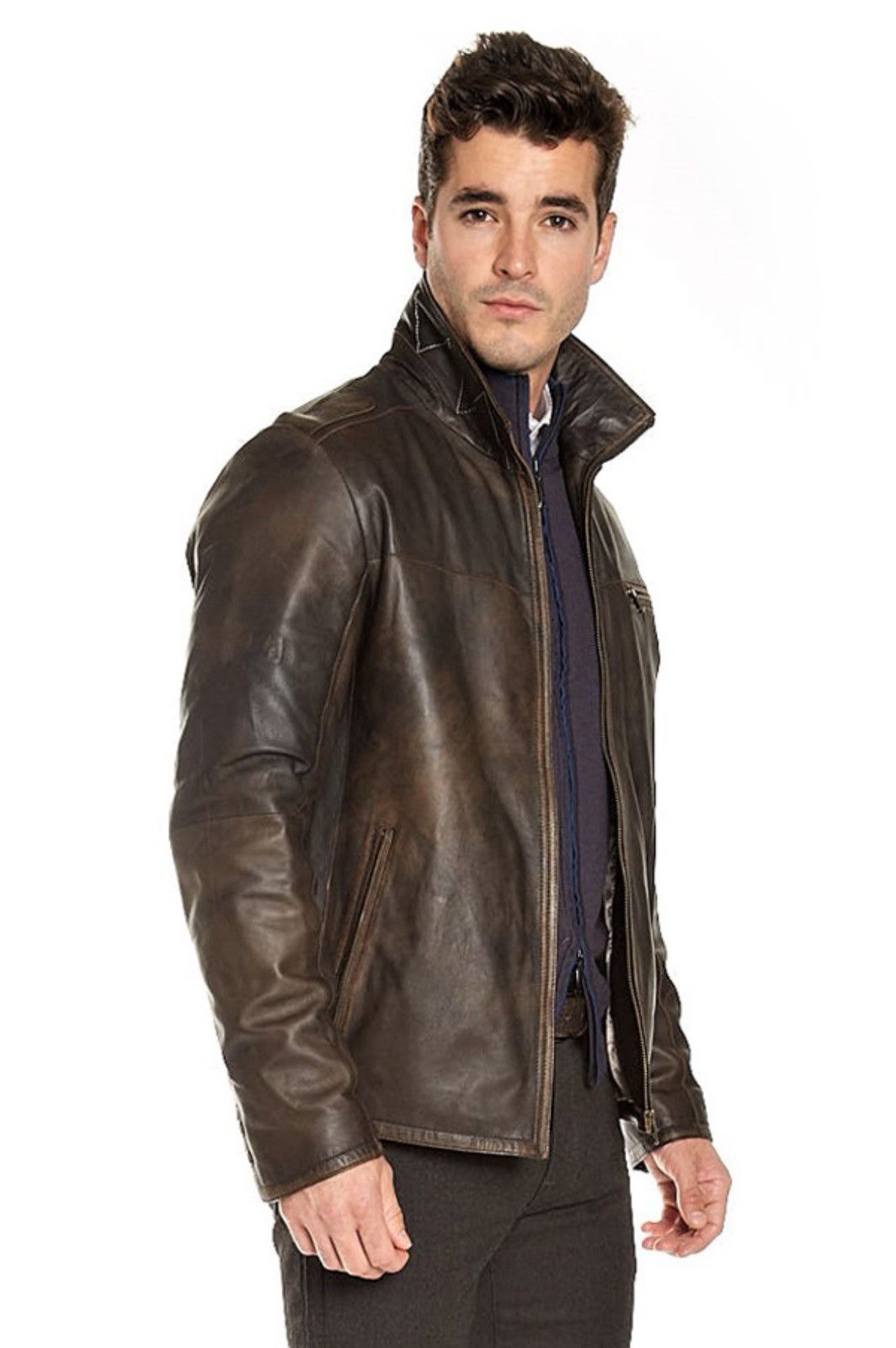 Gimo's Leather jacket. Medium Size US M / EU 48-50 / 2 - 21 Thumbnail