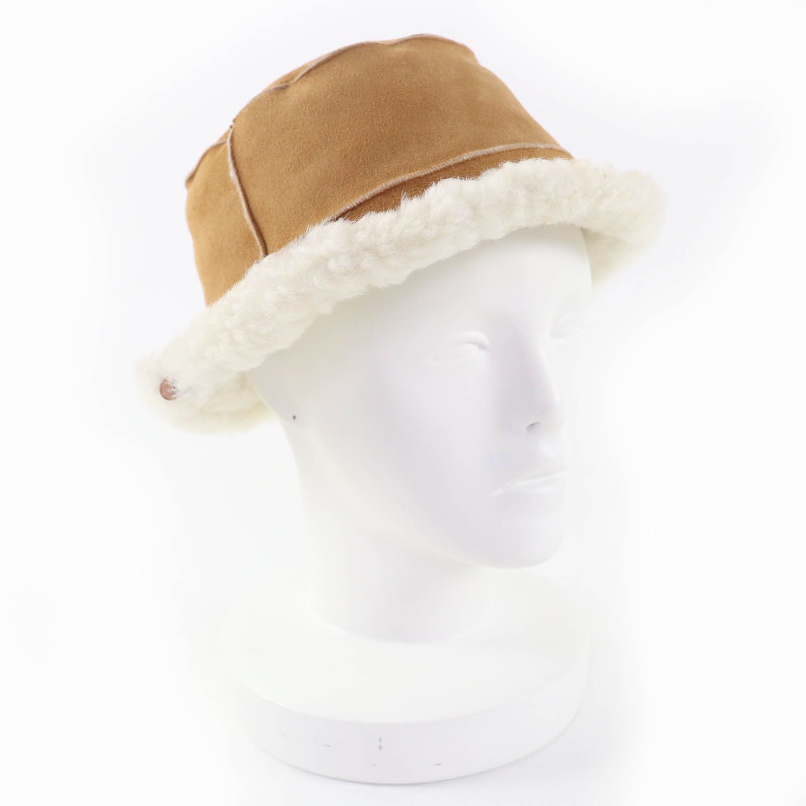 Loewe Loewe Loewe Logo Lamb leather Bucket Hat Leather Hats DUTY FREE for USA Size ONE SIZE - 1 Thumbnail