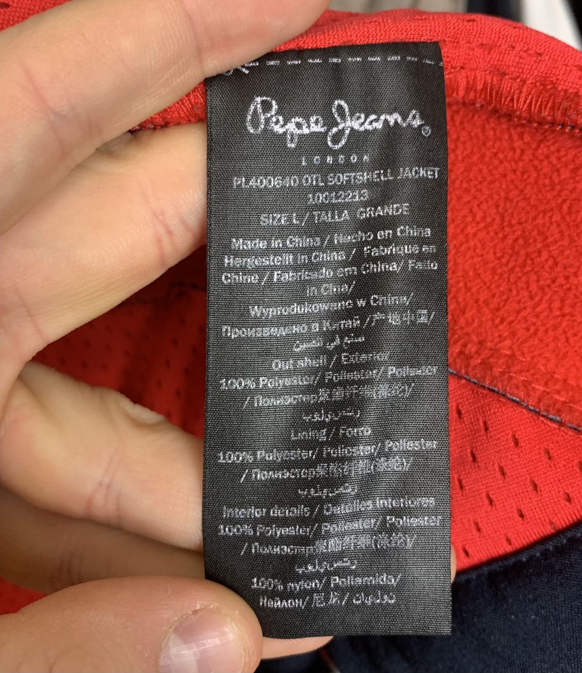 Pepe Jeans Red Bull Racing Infiniti Pepe Jeans Softshell Jacket Size US S / EU 44-46 / 1 - 14 Thumbnail
