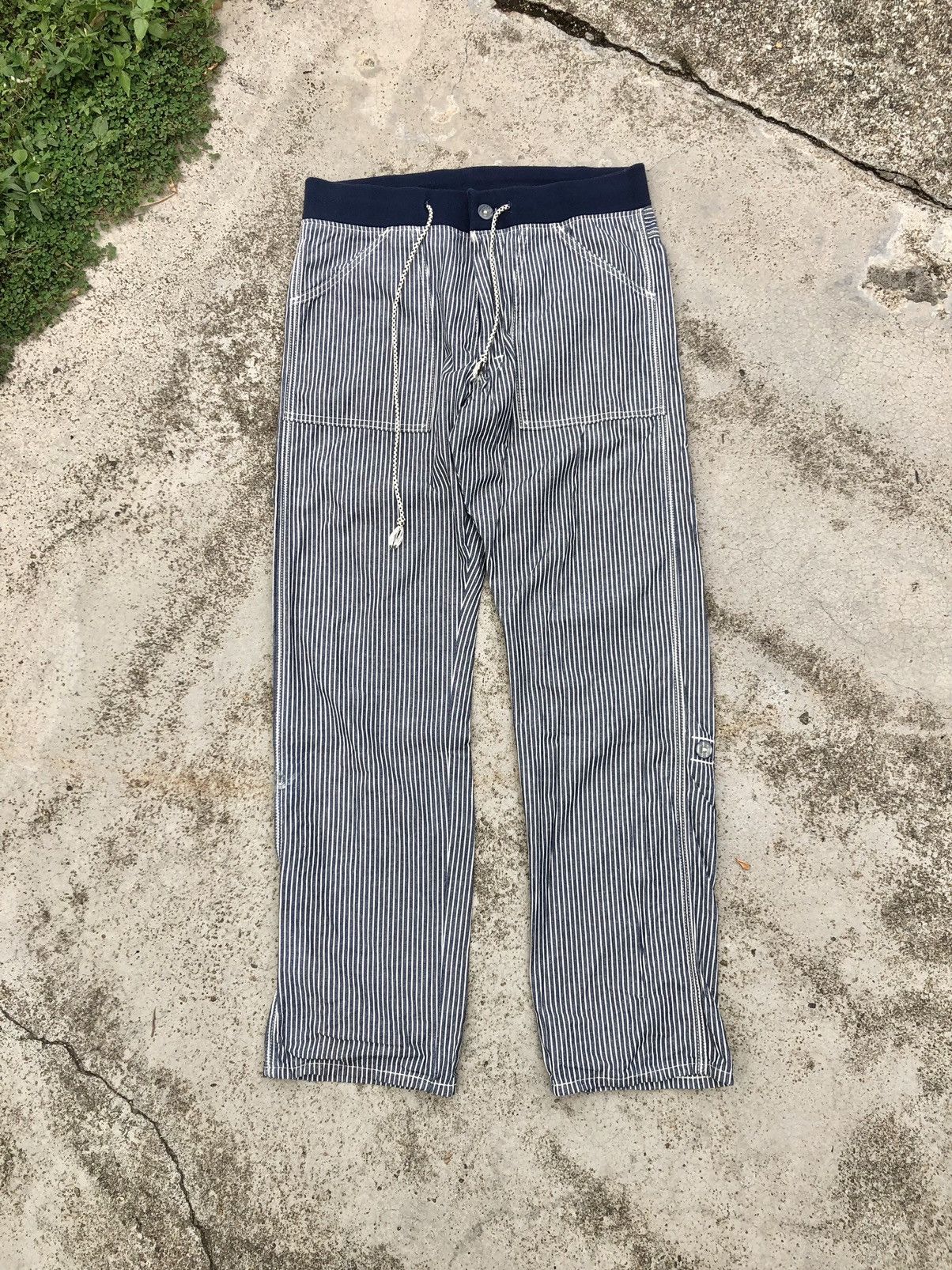 Lee STRIPED⚡️⚡️LEE EASY PANT HICKORY STRIPE PANT Size US 33 - 1 Thumbnail