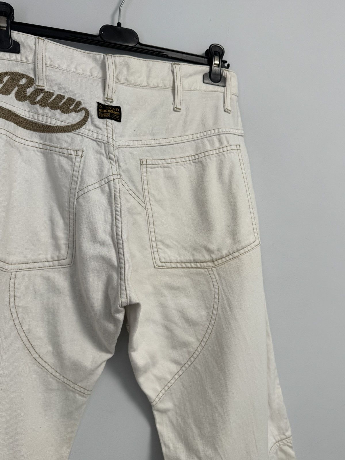 G-Star G star Raw Pants Vintage Big Logo 90’s Size US 33 - 4 Thumbnail