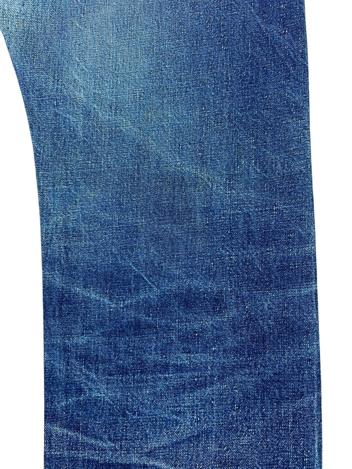 Denime Vintage 90s DENIME Japan Leather Patch Denim Selvedge Jeans Size US 29 - 20 Thumbnail