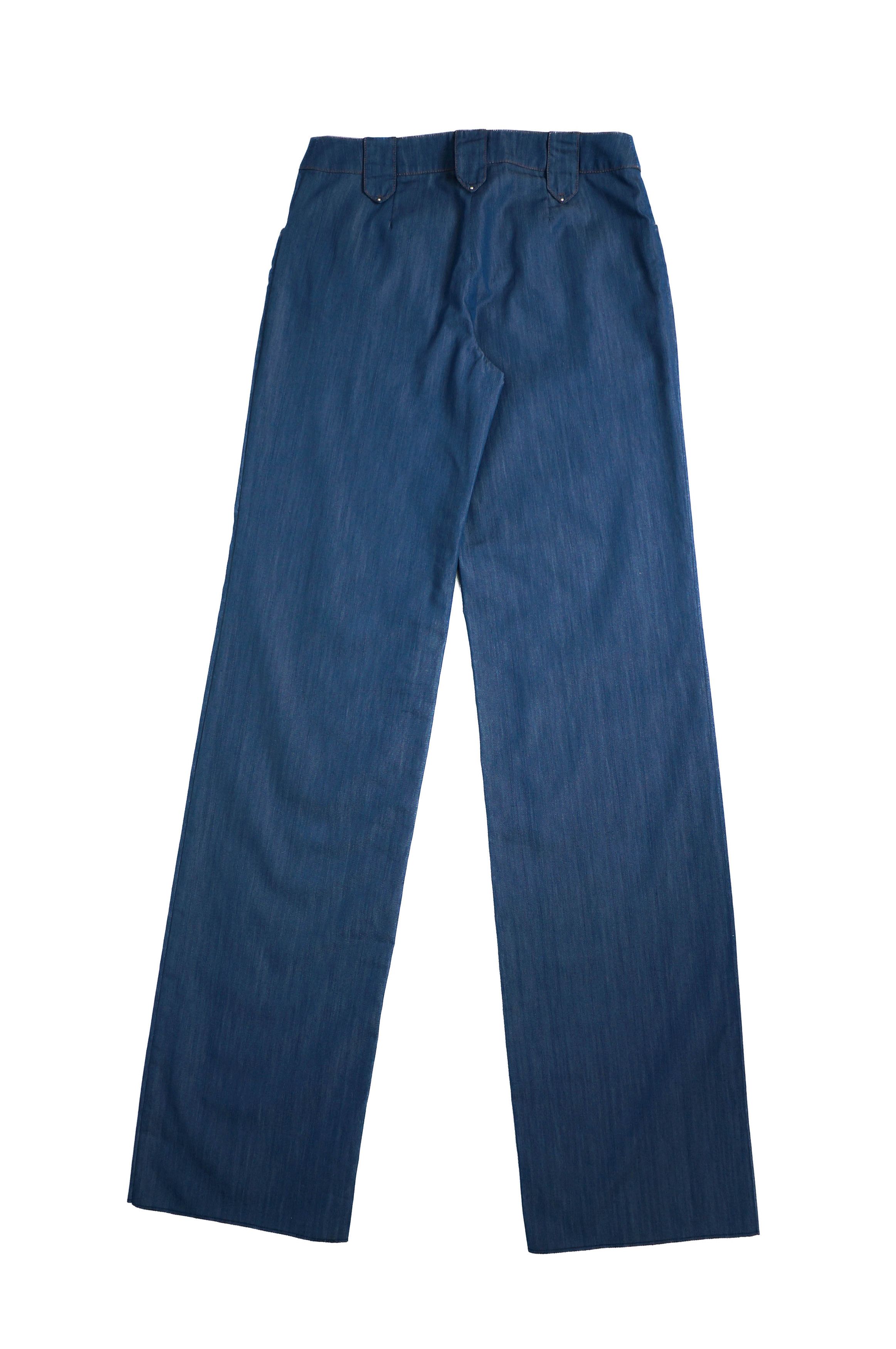Versace VERSACE Jeans Couture 26/40 Blue Women Pants Vintage Size 26" / US 2 / IT 38 - 2 Thumbnail
