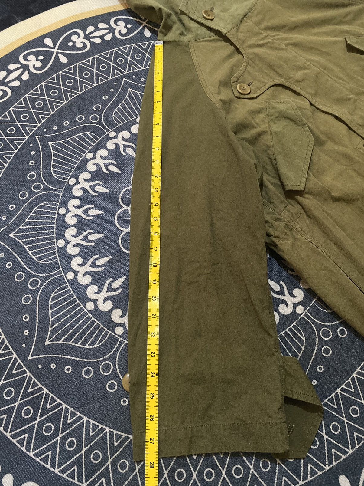 Y's Vintage Y’s Yohji Yamamoto Olive Mod Coat Japan Size US M / EU 48-50 / 2 - 18 Thumbnail