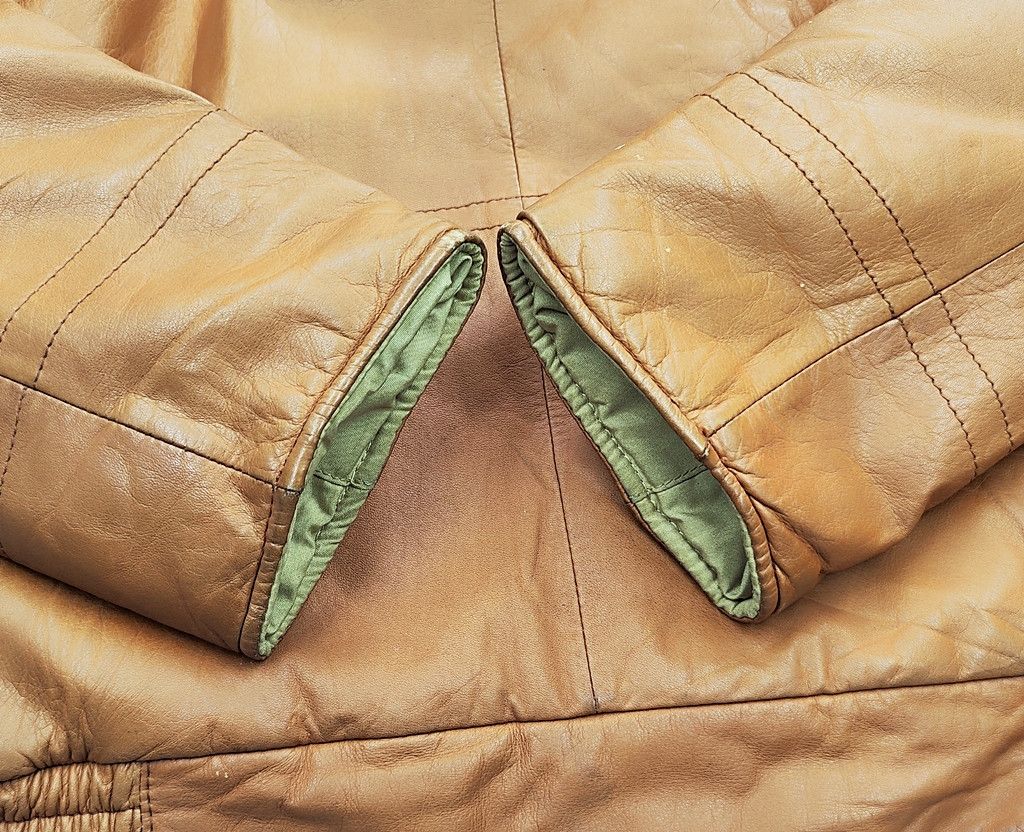 Robert Comstock vintage COMSTOCK reversible leather jacket with hood Size US L / EU 52-54 / 3 - 10 Thumbnail