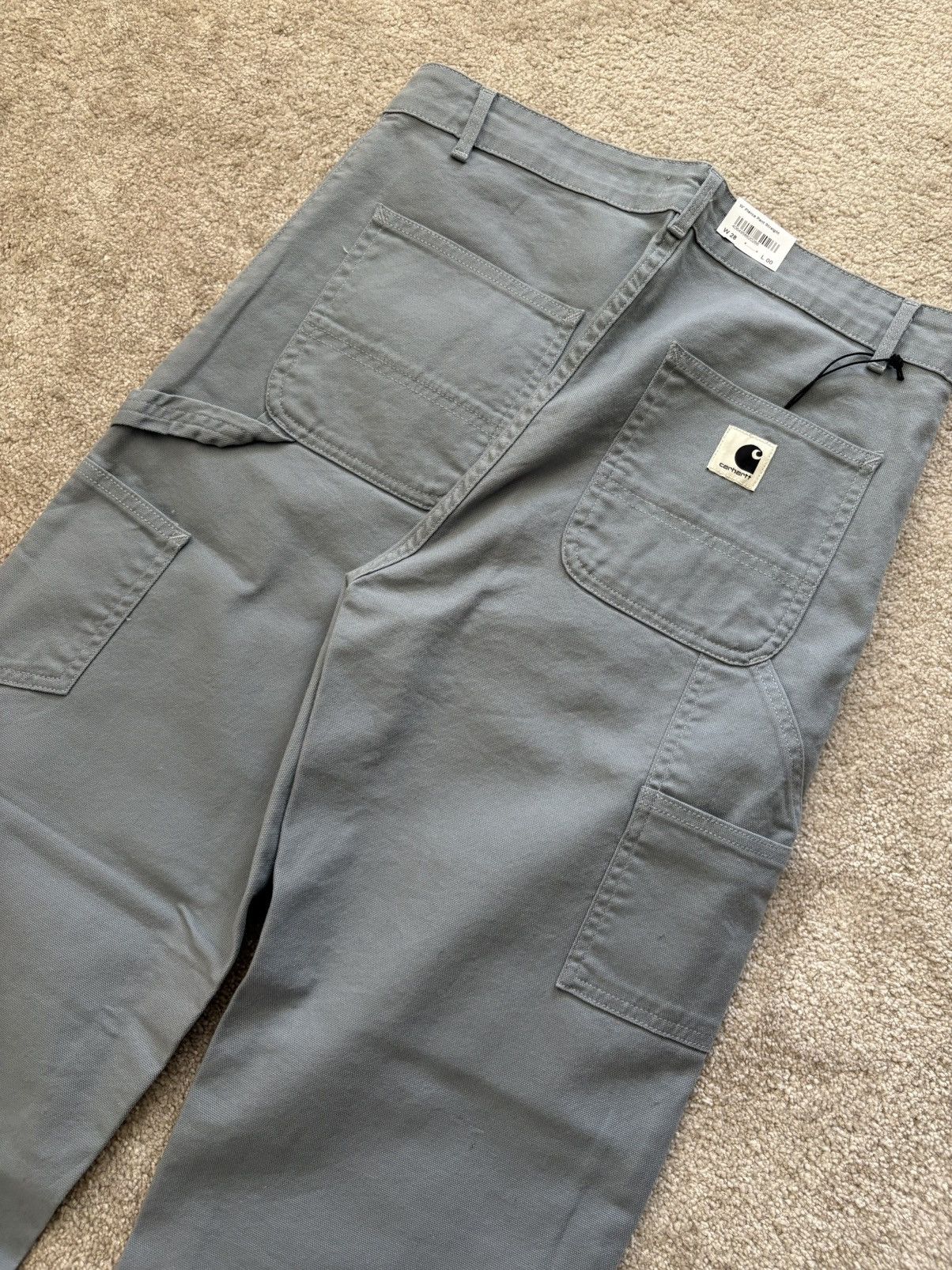 Carhartt Wip Carhartt WIP W’ Pierce Pant Straight – Mirror Rinsed / 28 Size 28" / US 6 / IT 42 - 9 Thumbnail