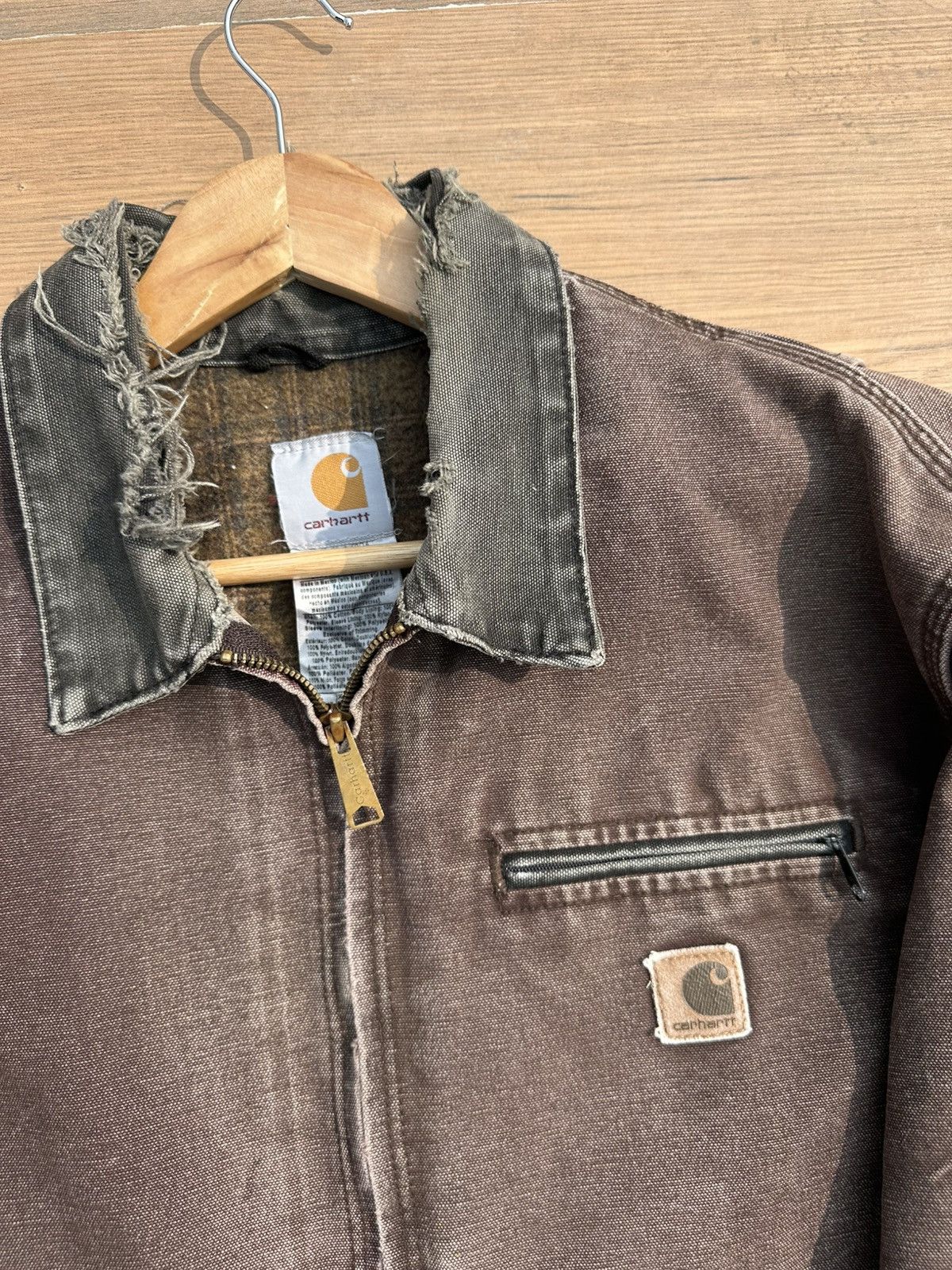 Carhartt Carhartt Detroit Jacket - DKB (Dark Brown) Size US XL / EU 56 / 4 - 12 Thumbnail