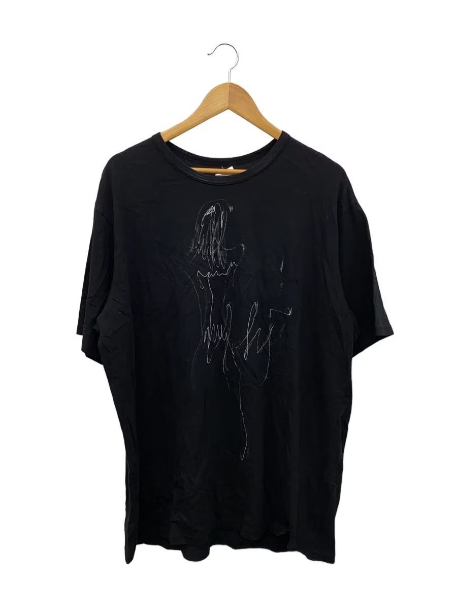 Yohji Yamamoto Sketch Logo Tee Size US M / EU 48-50 / 2 - 1 Thumbnail