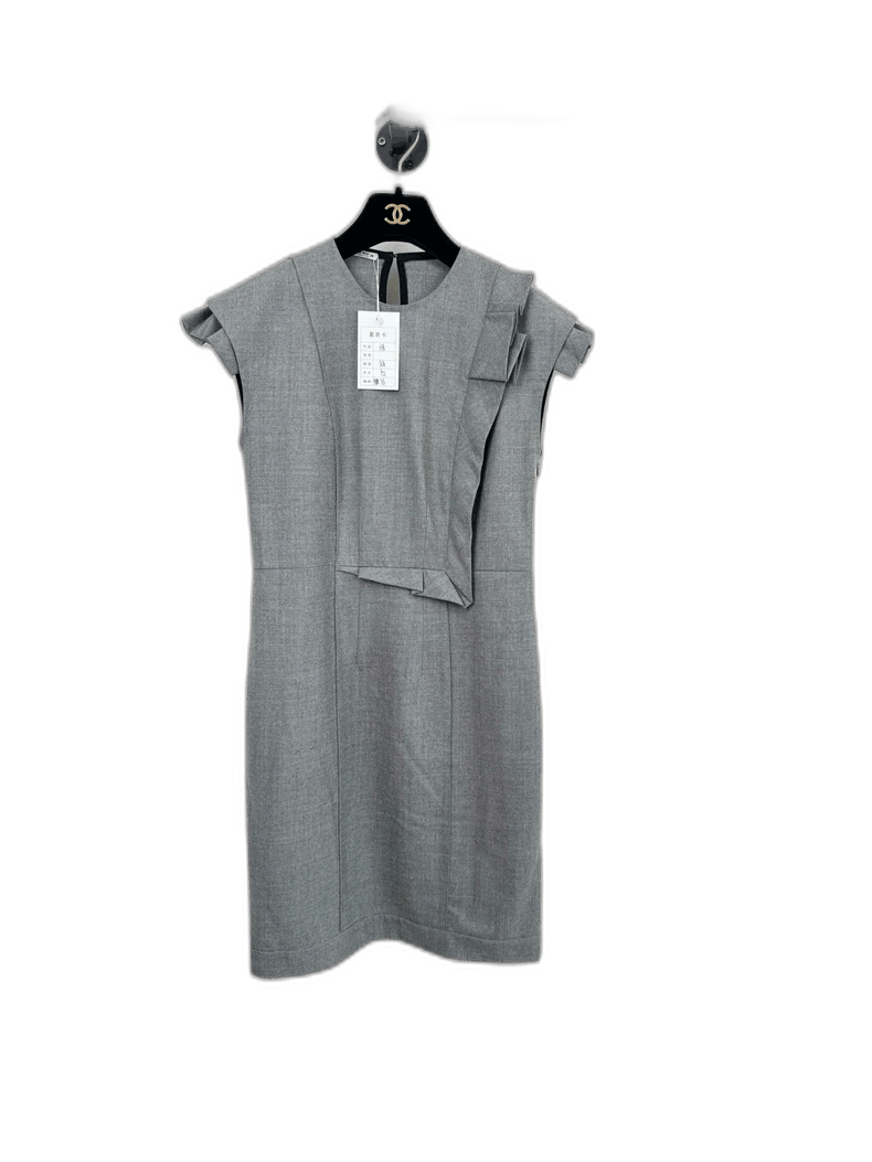 Miumiu Gray Dress Size 38 with Tags-2506