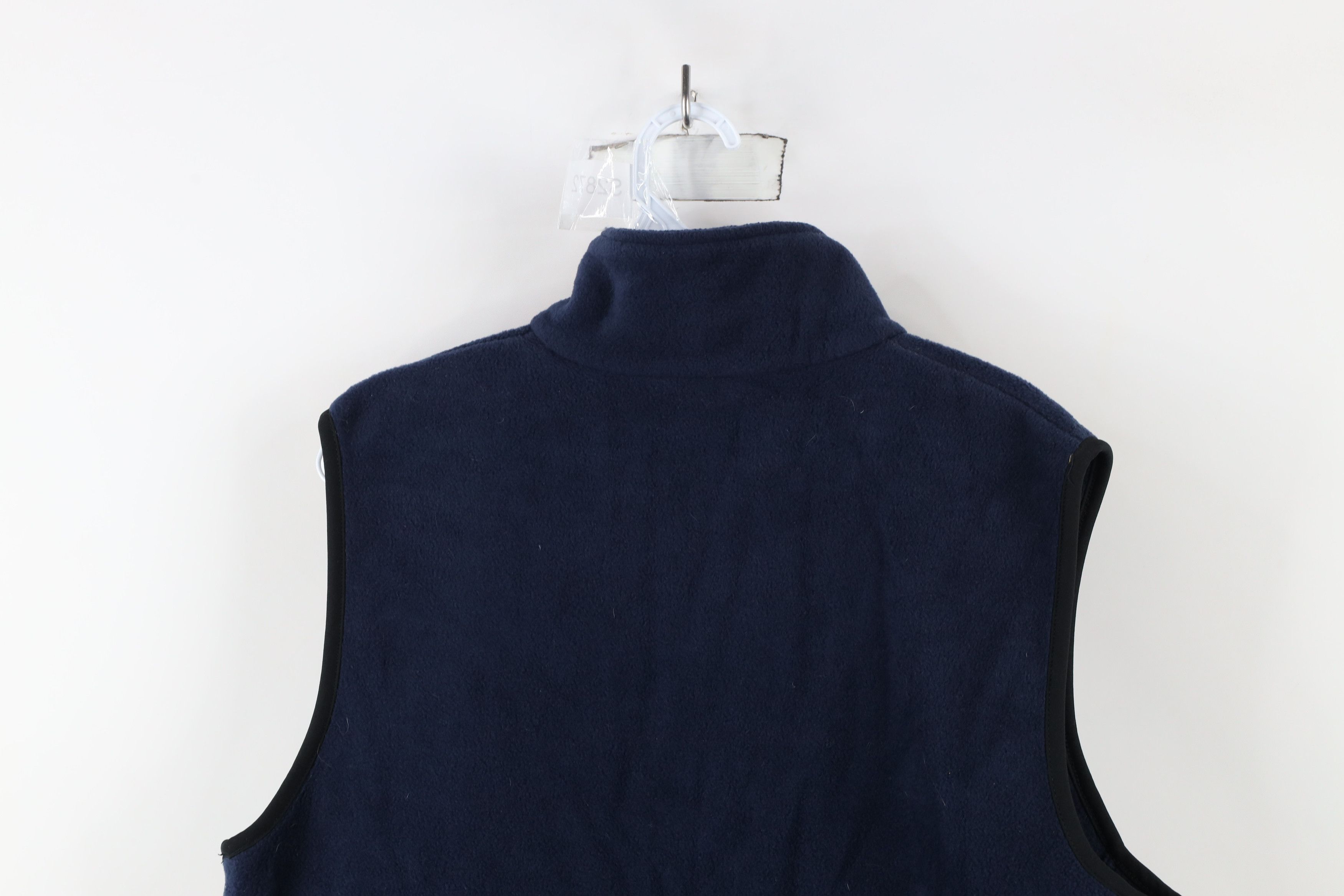 Vintage × Woolrich Woolen Mills Vintage Woolrich Spell Out Full Zip Fleece Vest Jacket Blue Size US M / EU 48-50 / 2 - 11 Thumbnail