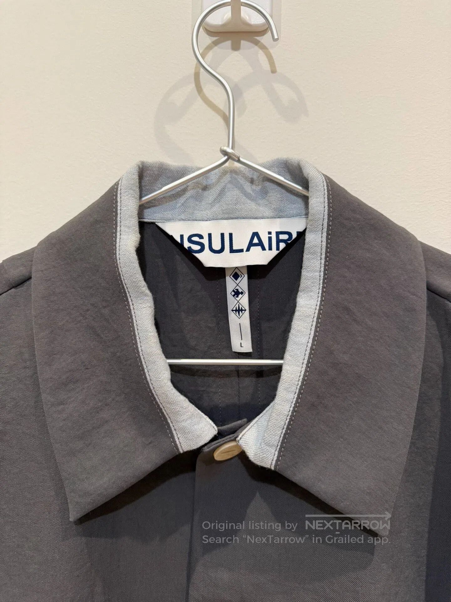 Japanese Brand INSULAiRE Men's Spring Summer Lightweight Jacket. Size US L / EU 52-54 / 3 - 5 Thumbnail