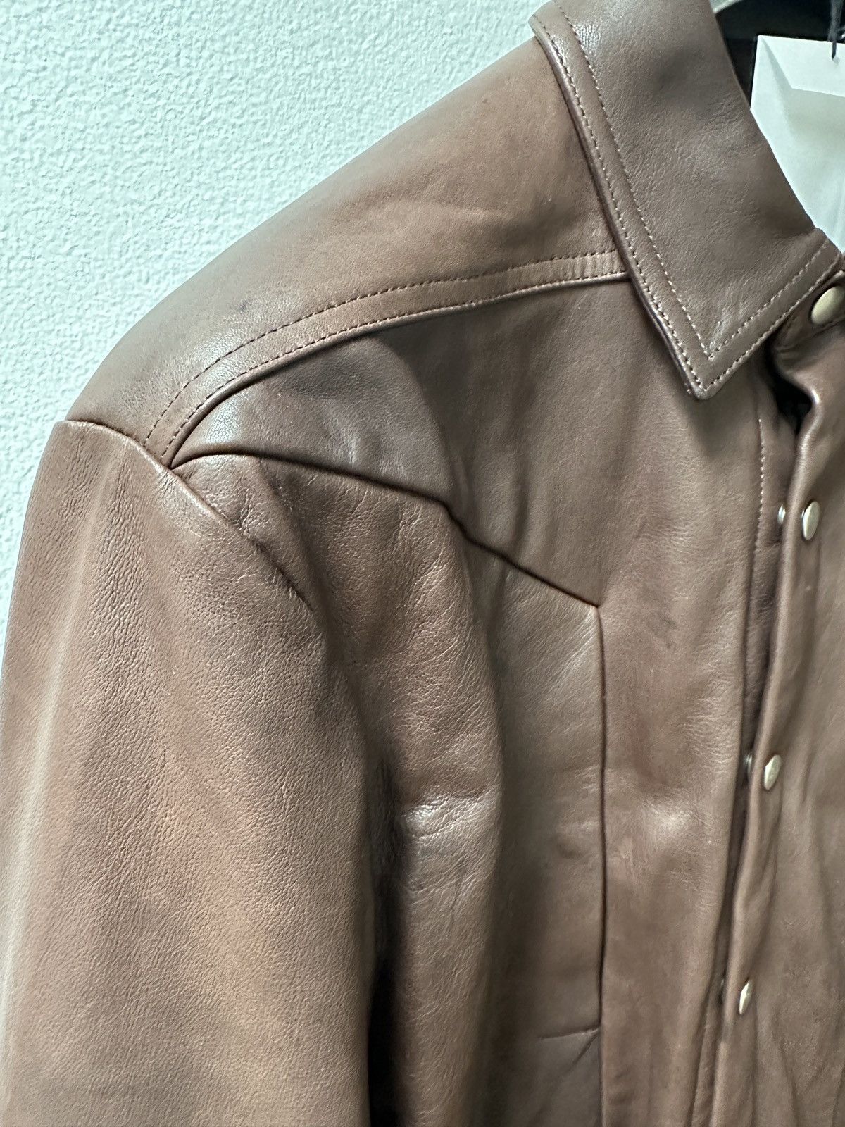 Rick Owens Jumbo Fogpocket Leather Jacket - 46 Size US M / EU 48-50 / 2 - 5 Thumbnail