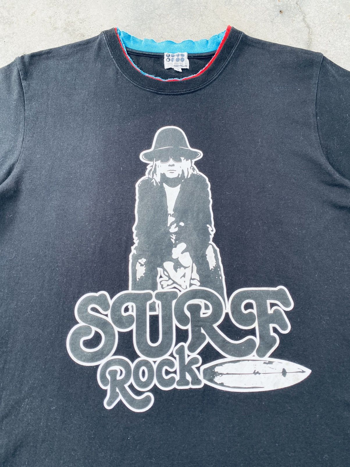 Takeo Kikuchi Vintage Kurt Cobain Surf Rock By Takeo Kikuchi Tees Size US M / EU 48-50 / 2 - 3 Thumbnail