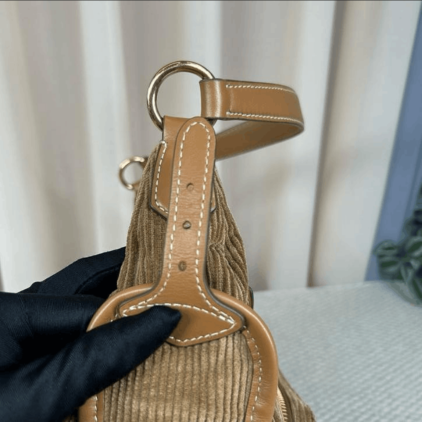 Miu Miu Miu Miu Corduroy Vintage Pocket Handbag Size ONE SIZE - 15 Thumbnail
