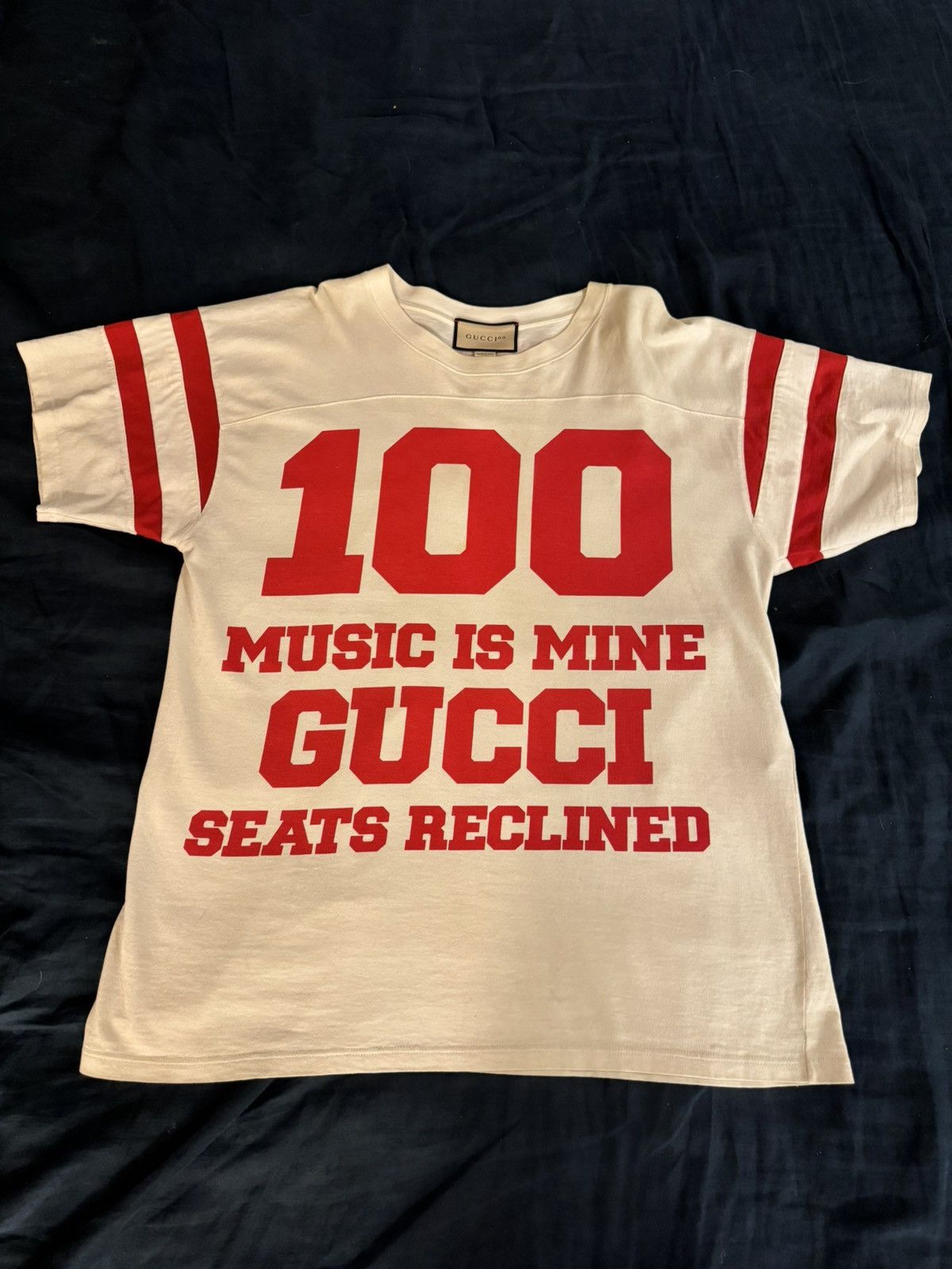 Gucci Gucci 100 Oversized Tee Size US XL / EU 56 / 4 - 1 Thumbnail