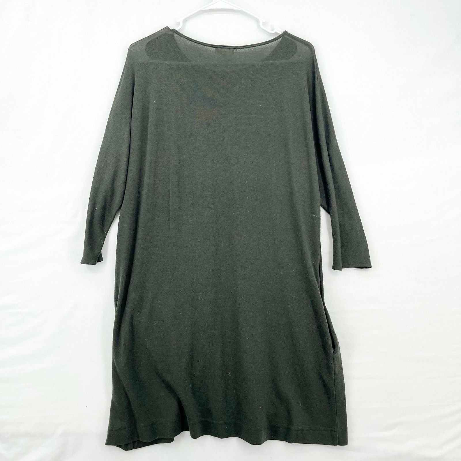 Other Wilfred Free Hunter Green 3/4 Sleeve Cober Mini Dress Sz XXS Size XXS / US 00 / IT 34 - 4 Thumbnail