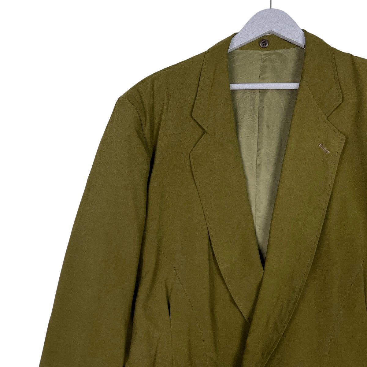 Issey Miyake 🔥 TETE HOMME par KATOH KAZUTAKA DOUBLE BREAST LAZER JACKET Size US L / EU 52-54 / 3 - 7 Thumbnail