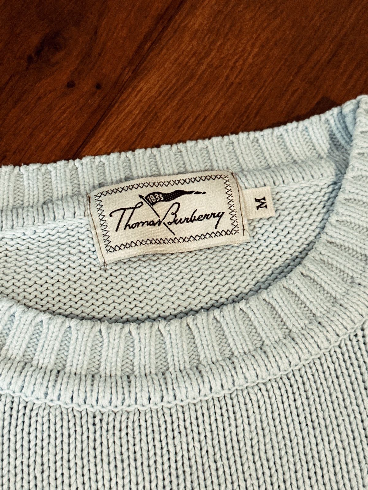 Burberry Vintage Burberry Knitted Sweater Size US M / EU 48-50 / 2 - 3 Thumbnail