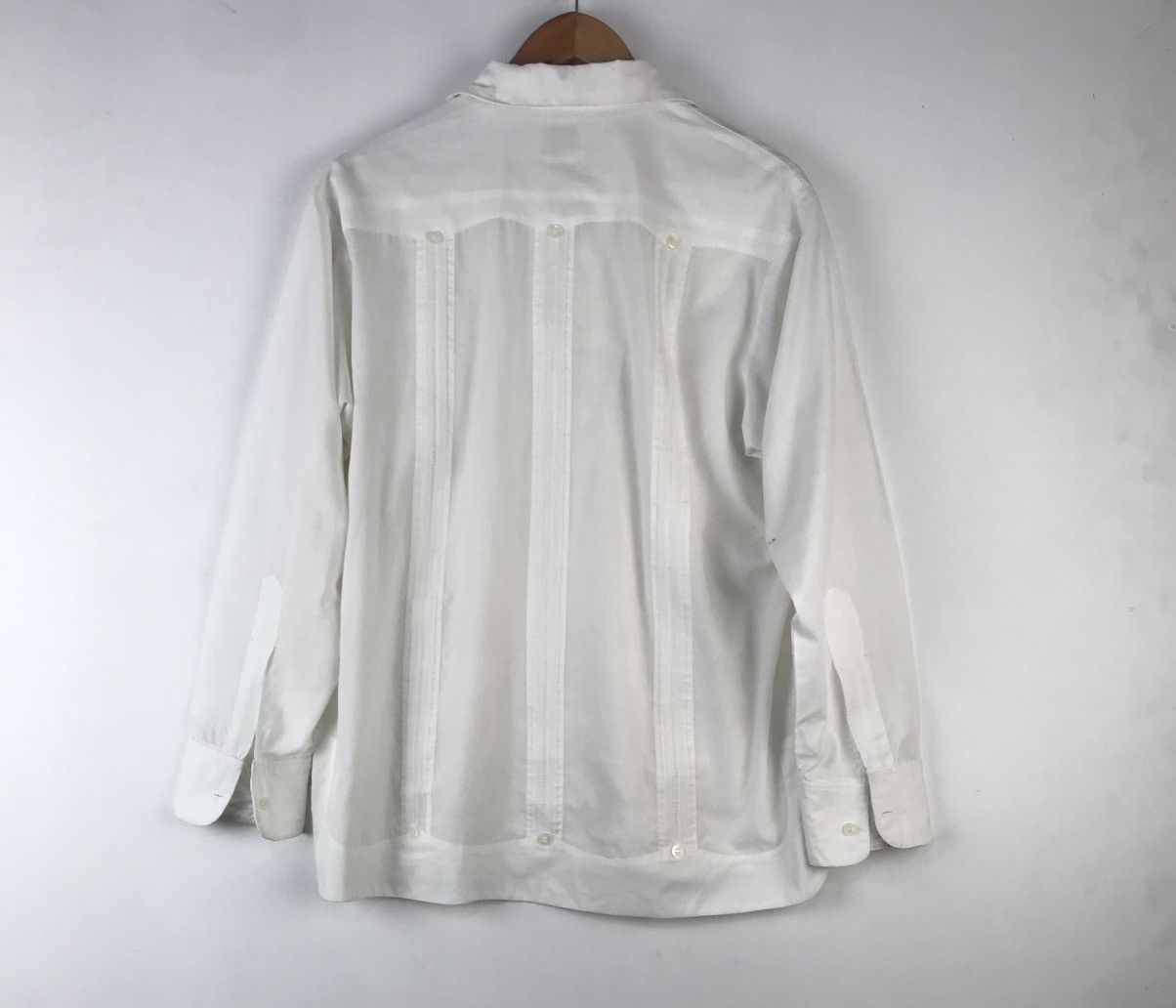 Mexicana Vintage Guayabera shirt button shirt mexicana yucateca Size US M / EU 48-50 / 2 - 2 Thumbnail