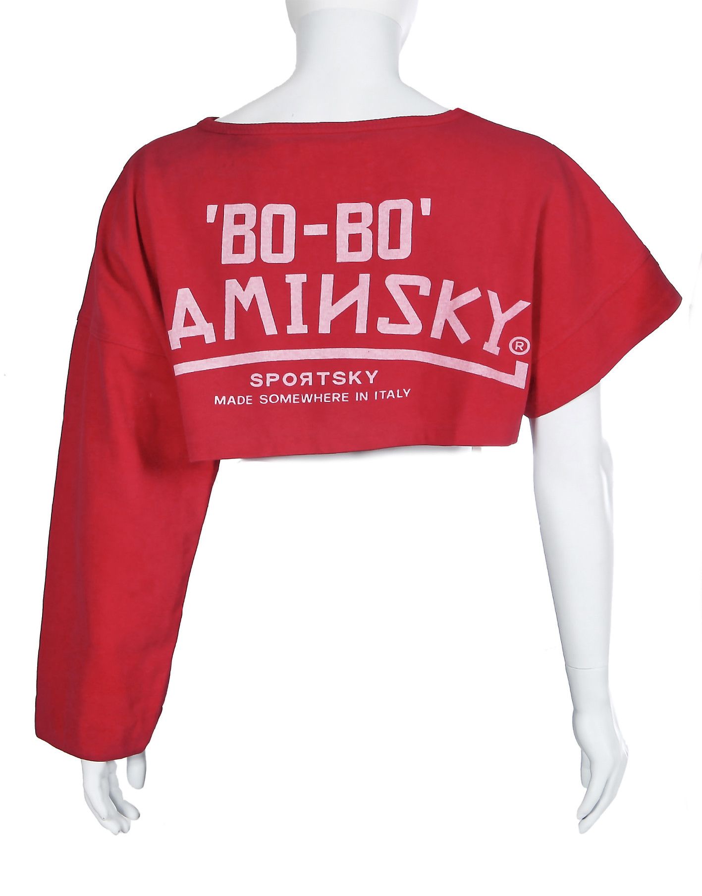 Other Extremely rare Bo-Bo Kaminsky crop top c.1983 Size L / US 10 / IT 46 - 2 Thumbnail