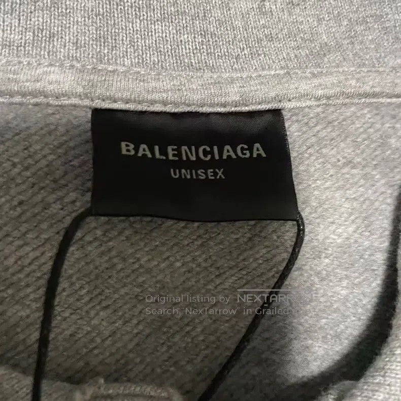 Balenciaga Balenciaga Heathered blue and grey striped short-sleeve Po Size US M / EU 48-50 / 2 - 3 Thumbnail