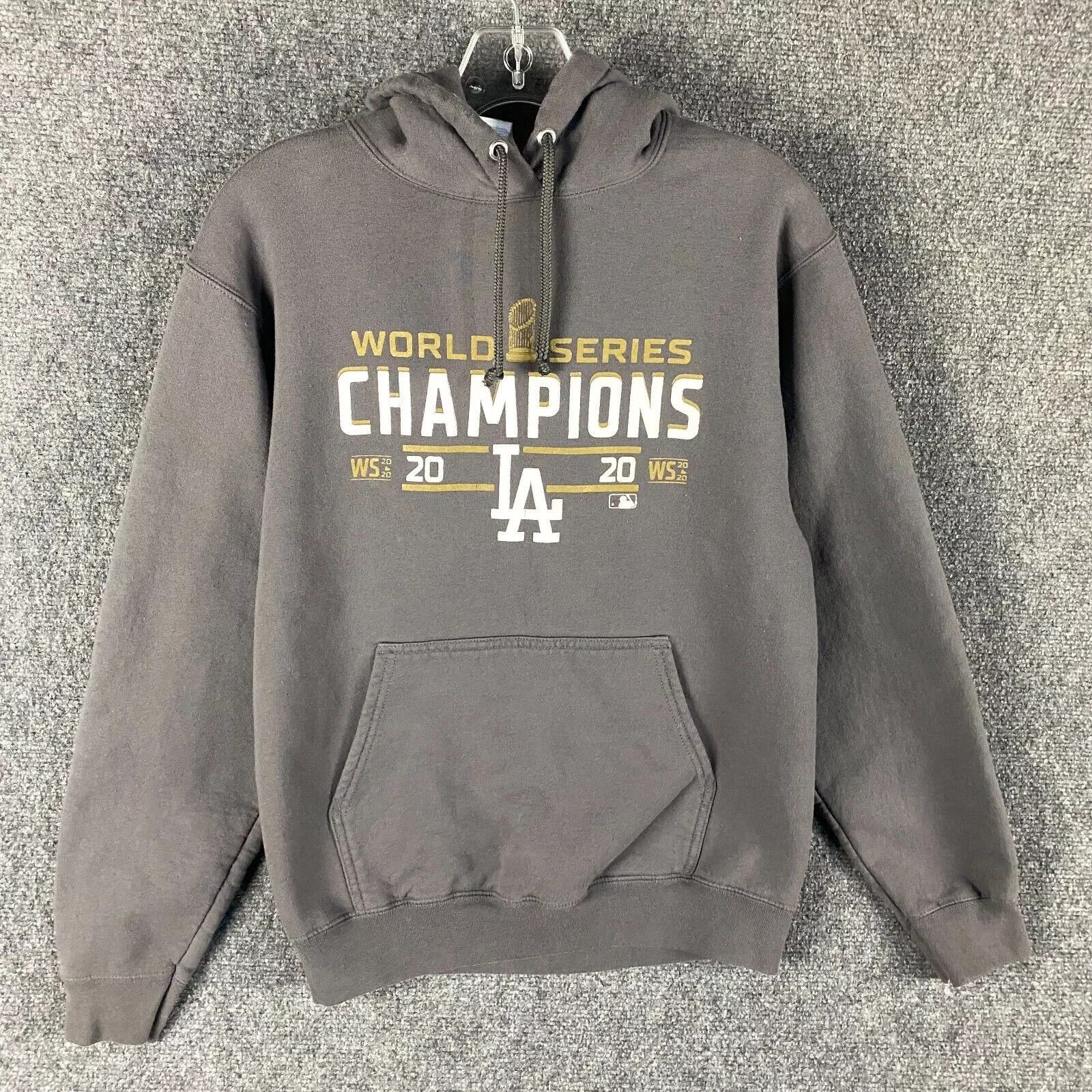 Other World Series Champions 2020 LA Baseball Hoodie Men's Small Size US S / EU 44-46 / 1 - 1 Thumbnail