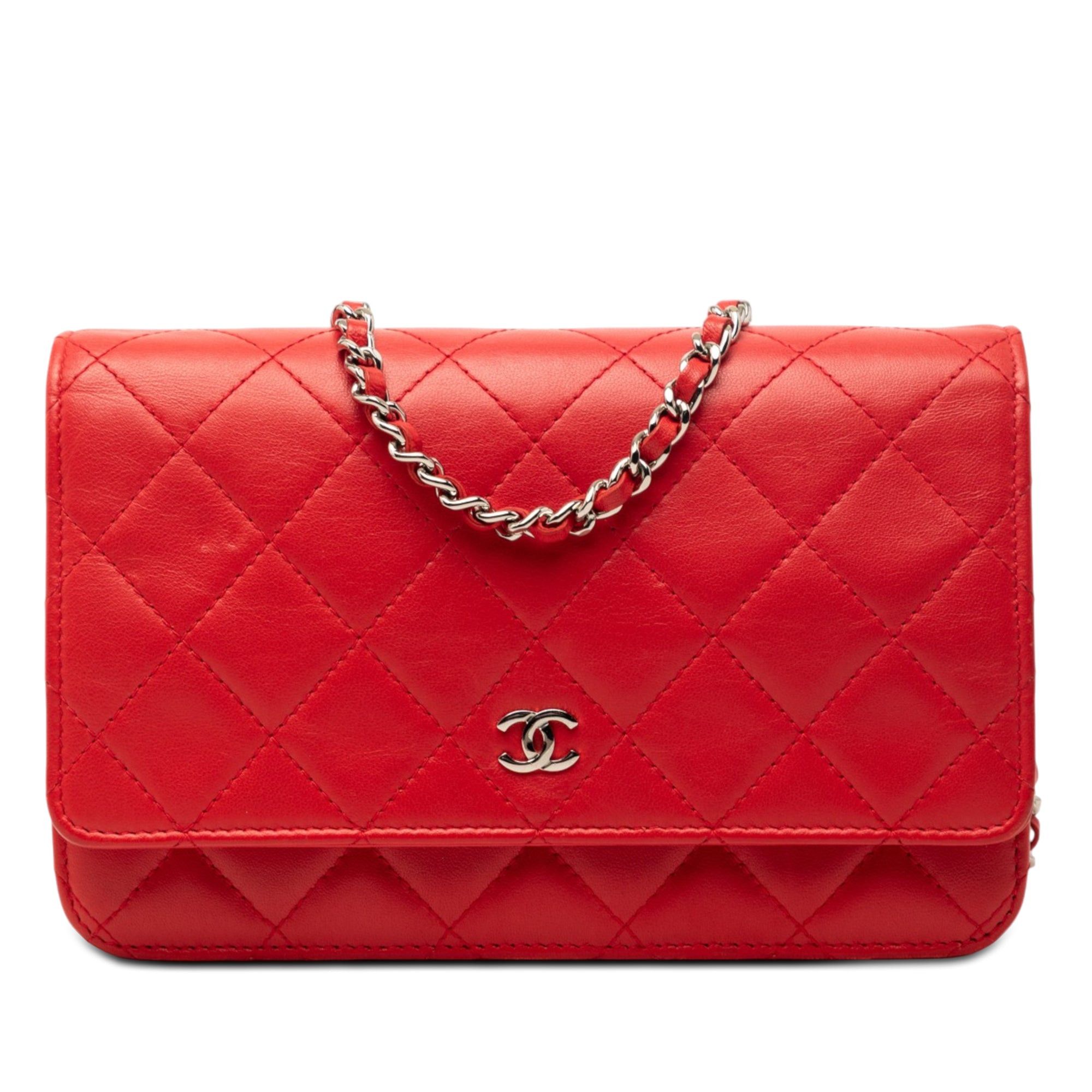 Chanel CC Quilted Lambskin Wallet on Chain Size ONE SIZE - 1 Thumbnail