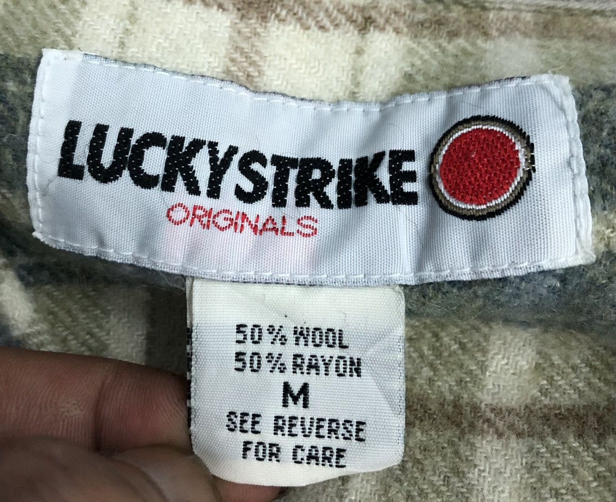 Vintage Vintage Lucky Strike Originals Long Sleeve Button Up Size US M / EU 48-50 / 2 - 11 Thumbnail