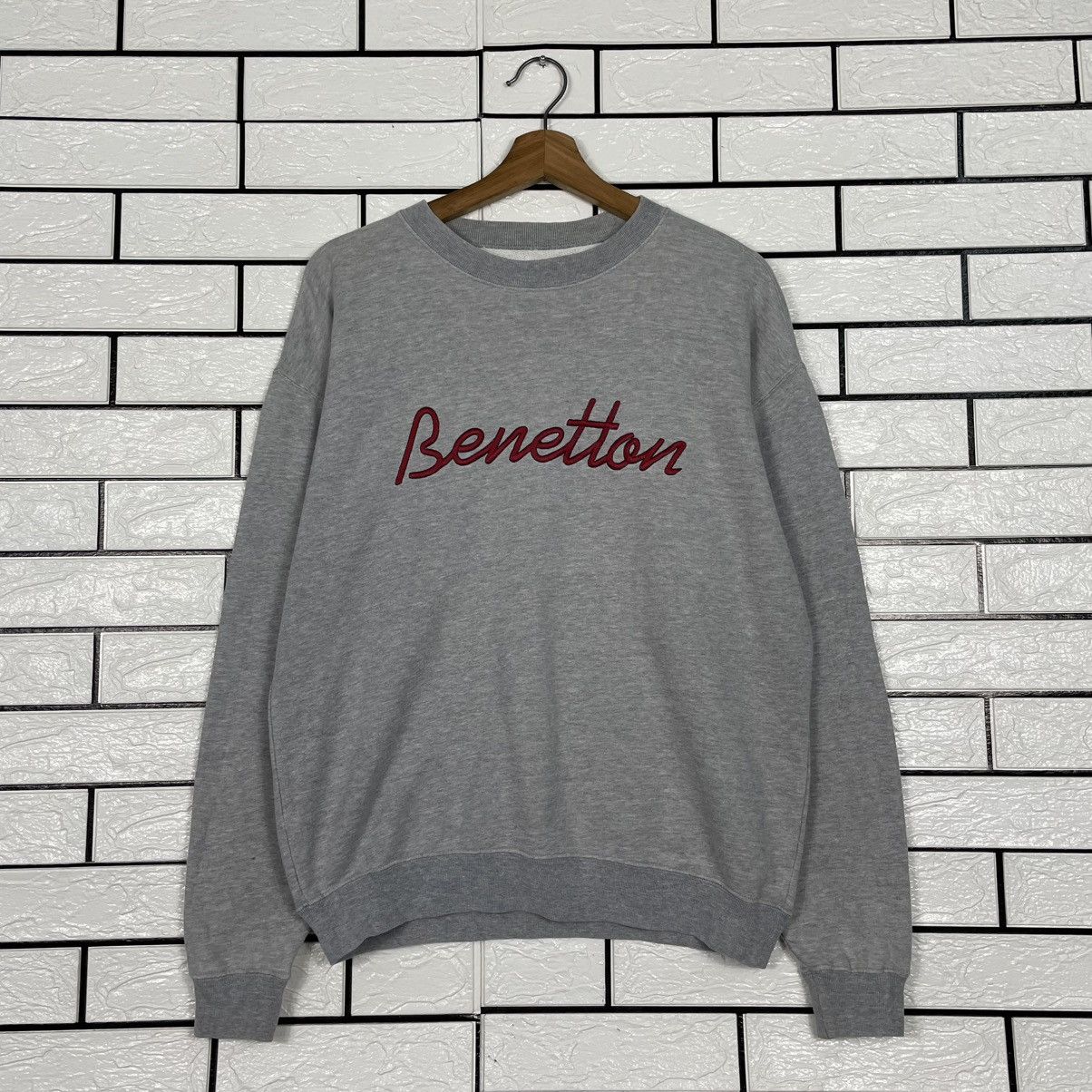 United Colors Of Benetton United Colors Of Benetton Crewneck Sweatshirt Size US S / EU 44-46 / 1 - 1 Thumbnail