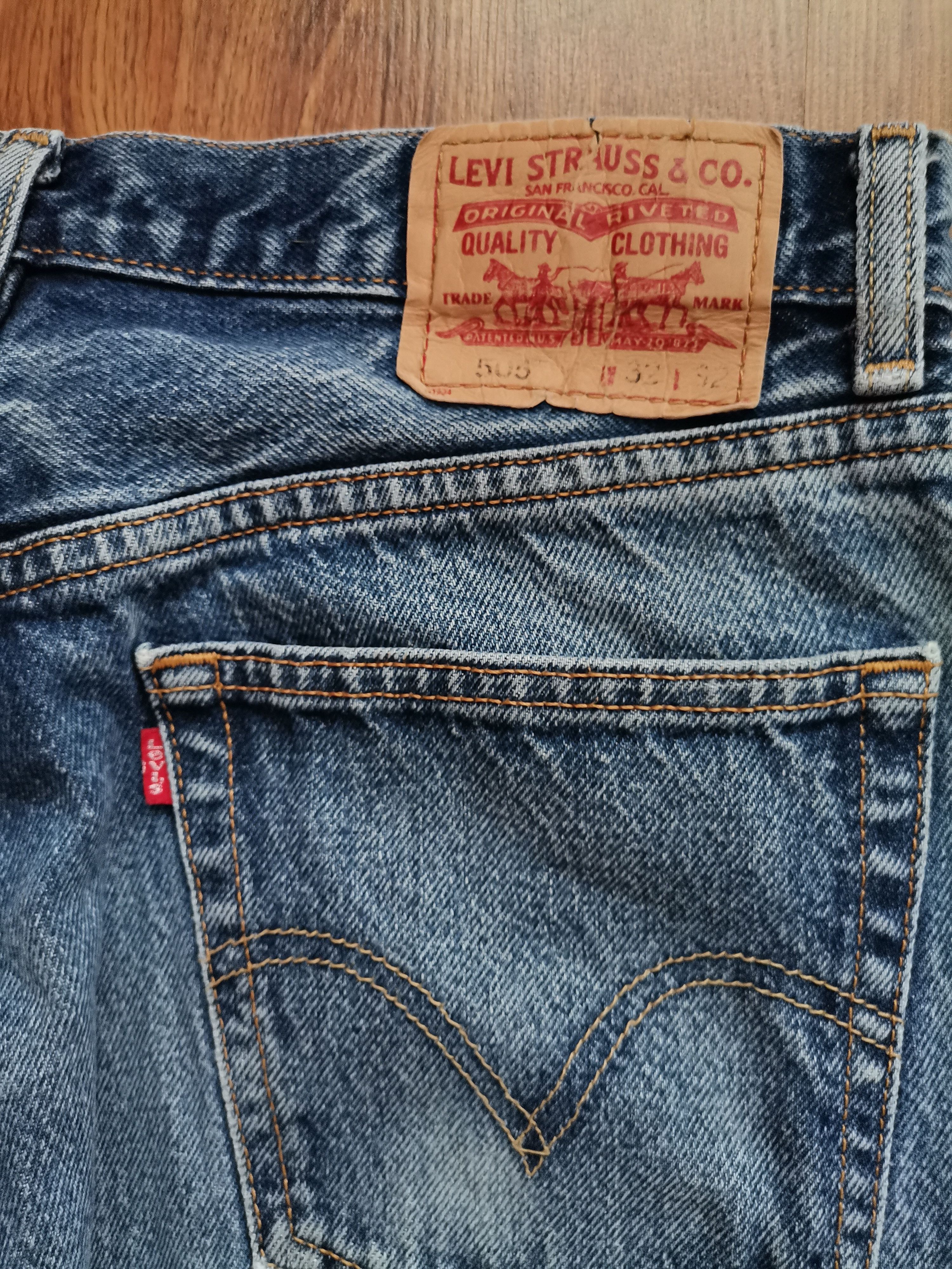 Levi's Vintage Levi's 505 Distressed Japan Archival Washed Jeans Size US 30 / EU 46 - 5 Thumbnail